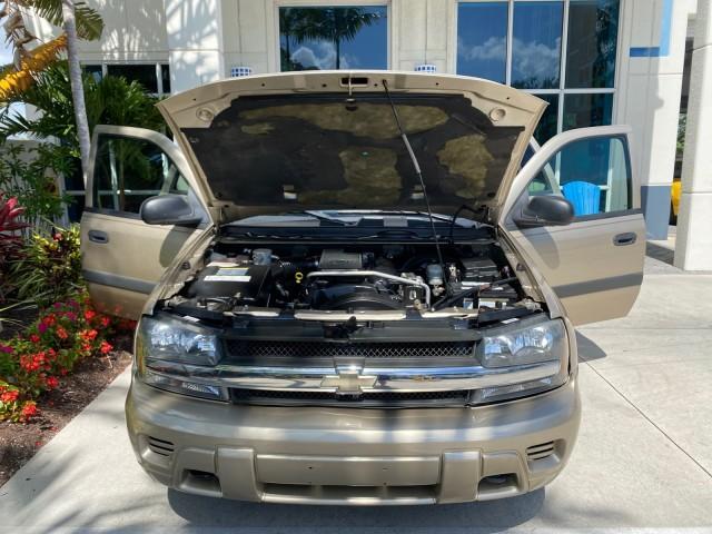 2005 Sandstone Metallic /Light Cashmere/Ebony Chevrolet TrailBlazer 4WD LS 1 OWNER LOW MILES 75,632 (1GNDT13S452) with an 4.2L Vortec 4200 SFI I6 Engine engine, Automatic transmission, located at 4701 North Dixie Hwy, Pompano Beach, FL, 33064, (954) 422-2889, 26.240938, -80.123474 - OUR WEBPAGE FLORIDACARS1.COM HAS OVER 100 PHOTOS AND FREE CARFAX LINK 2005 Chevrolet Trailblazer LS 1 OWNER 4 Door Wagon/Sport Utility 4.2L I6 F Gasoline 20 MPG Wheel Drive w/ 4X4 Features 4WD/AWD ABS Brakes Air Conditioning Alloy Wheels AM/FM Stereo Automatic Transmission CD Audio Cloth Seats Conve - Photo#17