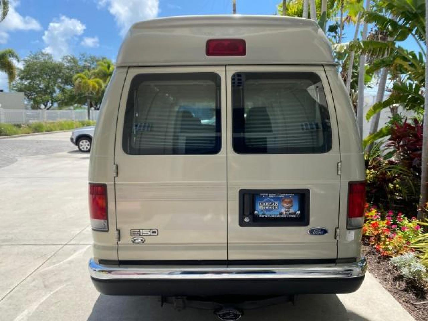 2004 Gold Ash Metallic /Medium Pebble Ford Econoline HIGH TOP CONVERSION VAN 1 OWNER LOW MILES 37,883 (1FDRE14L64H) with an 5.4L SOHC EFI V8 Triton Engine engine, Automatic transmission, located at 4701 North Dixie Hwy, Pompano Beach, FL, 33064, (954) 422-2889, 26.240938, -80.123474 - OUR WEBPAGE FLORIDACARS1.COM HAS OVER 100 PHOTOS AND FREE CARFAX LINK 2004 Ford Econoline E150 HIGH TOP CONVERSION VAN SHERROD 1 OWNER Van 5.4L V8 F SOHC 16V Gasoline 17 MPG Rear Wheel Drive Features ABS Brakes Air Conditioning Alloy Wheels AM/FM Stereo Automatic Transmission CD Audio Conversion Van- Photo#35