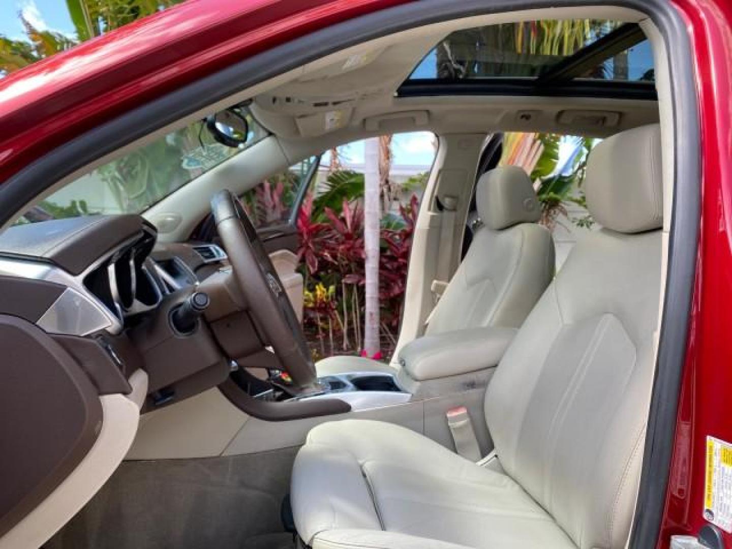2012 Crystal Red Tintcoat /Shale w/Brownstone accents Cadillac SRX Performance Collection LOW MILES 34,731 (3GYFNBE32CS) with an 3.6L SIDI DOHC V6 VVT Engine engine, Automatic transmission, located at 4701 North Dixie Hwy, Pompano Beach, FL, 33064, (954) 422-2889, 26.240938, -80.123474 - OUR WEBPAGE FLORIDACARS1.COM HAS OVER 100 PHOTOS AND FREE CARFAX LINK 2012 Cadillac SRX 1 OWNER 4 Door Wagon/Sport Utility 3.6L V6 F DOHC 24V Gasoline 24 MPG Front Wheel Drive Features 20 Inch Plus Wheels ABS Brakes Air Conditioning Alloy Wheels AM/FM Stereo Automatic Transmission Auxiliary Audio In- Photo#10