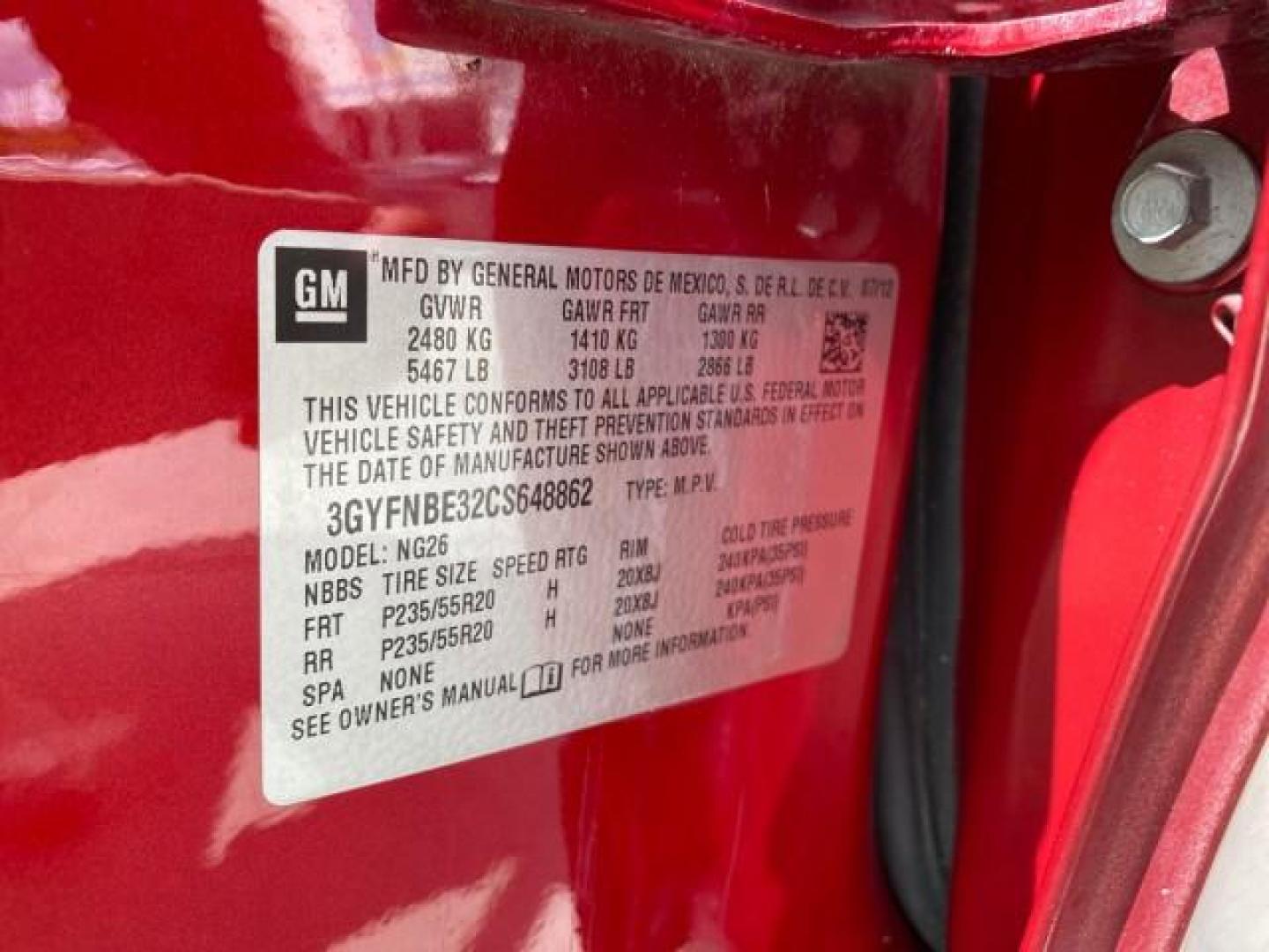 2012 Crystal Red Tintcoat /Shale w/Brownstone accents Cadillac SRX Performance Collection LOW MILES 34,731 (3GYFNBE32CS) with an 3.6L SIDI DOHC V6 VVT Engine engine, Automatic transmission, located at 4701 North Dixie Hwy, Pompano Beach, FL, 33064, (954) 422-2889, 26.240938, -80.123474 - OUR WEBPAGE FLORIDACARS1.COM HAS OVER 100 PHOTOS AND FREE CARFAX LINK 2012 Cadillac SRX 1 OWNER 4 Door Wagon/Sport Utility 3.6L V6 F DOHC 24V Gasoline 24 MPG Front Wheel Drive Features 20 Inch Plus Wheels ABS Brakes Air Conditioning Alloy Wheels AM/FM Stereo Automatic Transmission Auxiliary Audio In- Photo#76