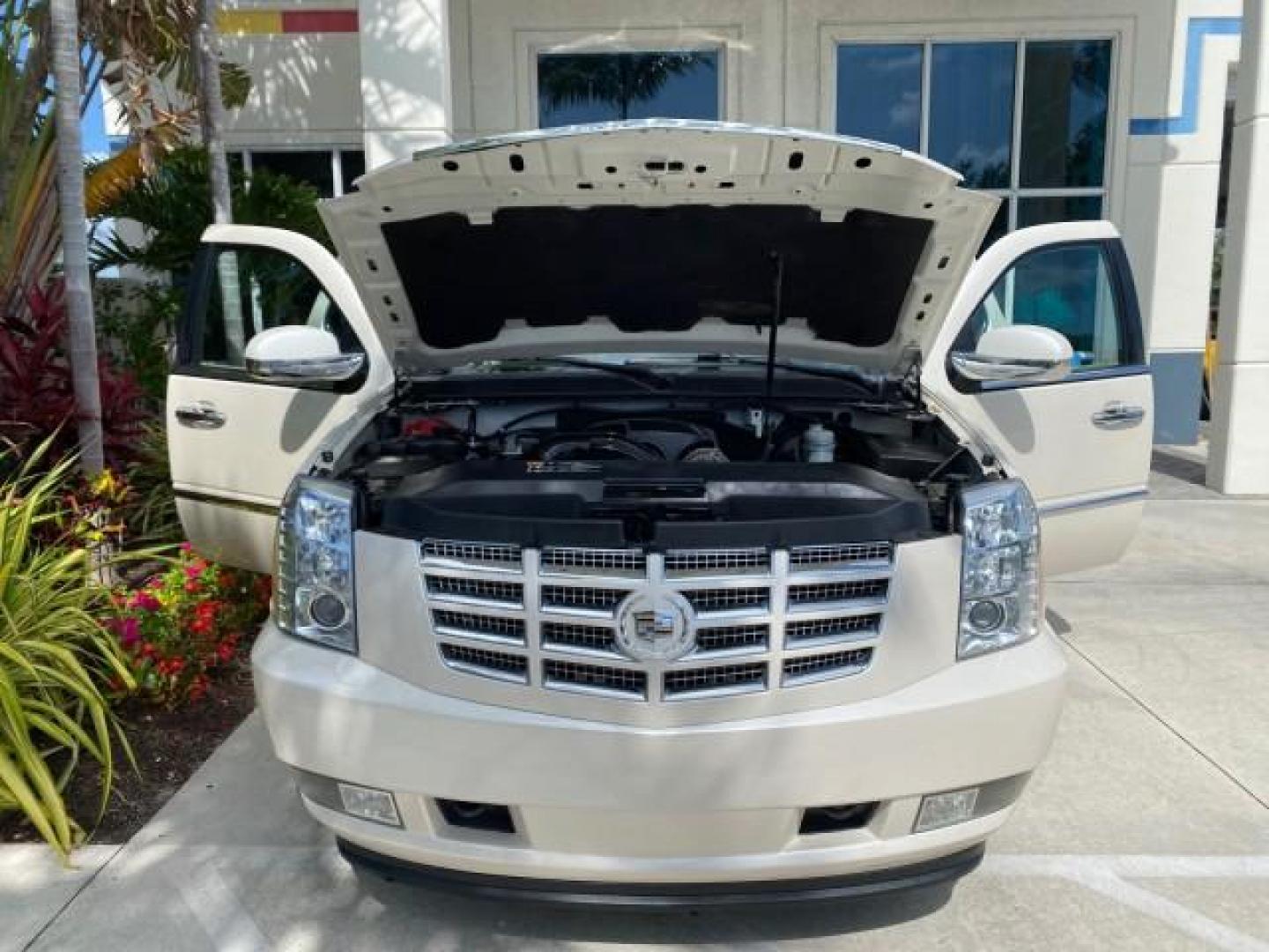 2010 White Diamond Tricoat /Cashmere/Cocoa Cadillac Escalade SUNROOF NAV Premium LOW MILES 66,933 (1GYUCCEF3AR) with an 6.2L Vortec 1000 V8 SFI E85 Engine engine, Automatic transmission, located at 4701 North Dixie Hwy, Pompano Beach, FL, 33064, (954) 422-2889, 26.240938, -80.123474 - OUR WEBPAGE FLORIDACARS1.COM HAS OVER 100 PHOTOS AND FREE CARFAX LINK 2010 Cadillac Escalade Premium 4 Door Wagon/Sport Utility 6.2L V8 F OHV 16V Flex Fuel 20 MPG Rear Wheel Drive Features A/C Seat(s) ABS Brakes Air Conditioning Alloy Wheels AM/FM Stereo Automatic Transmission Auxiliary Audio Input- Photo#17