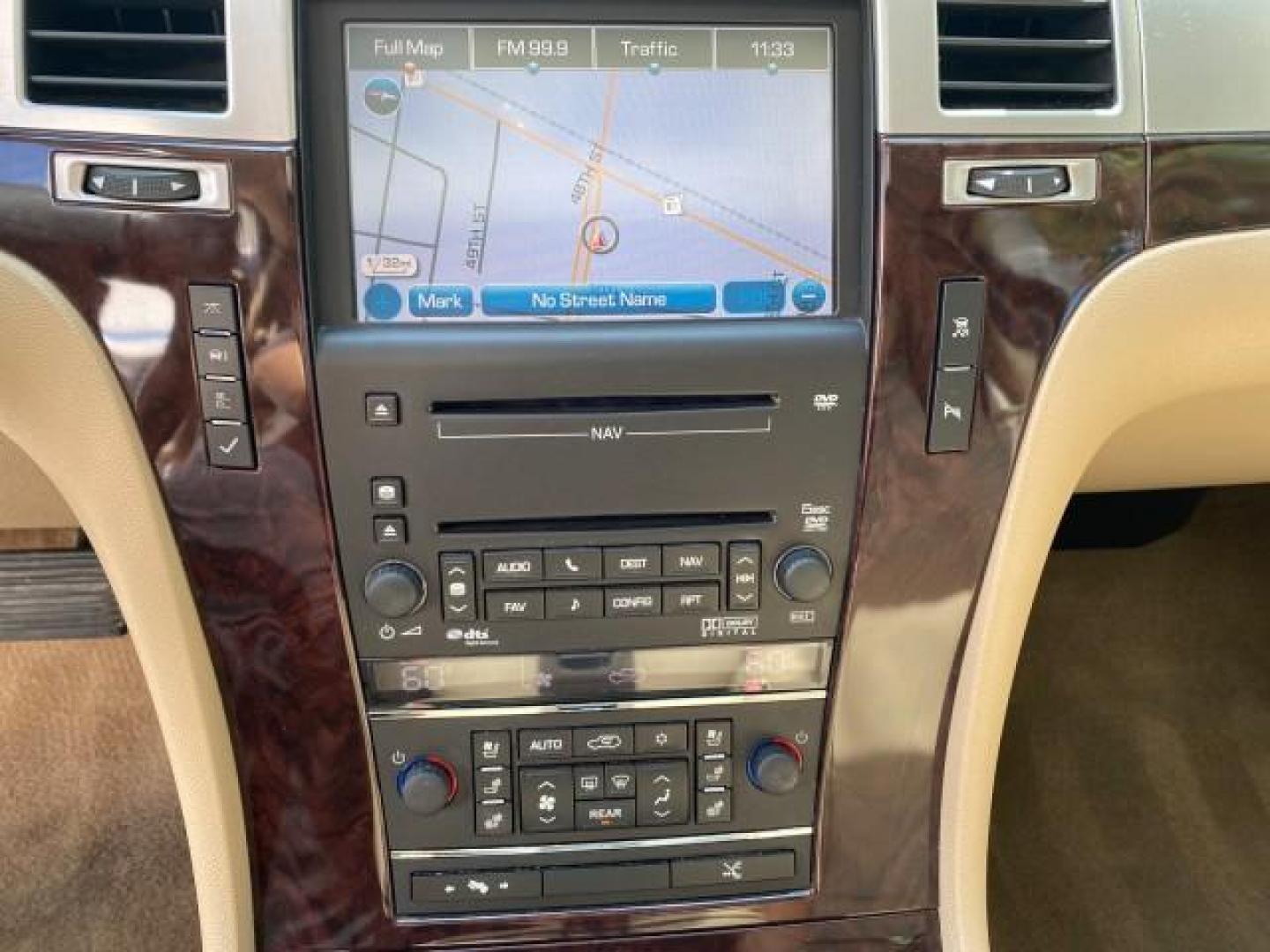 2010 White Diamond Tricoat /Cashmere/Cocoa Cadillac Escalade SUNROOF NAV Premium LOW MILES 66,933 (1GYUCCEF3AR) with an 6.2L Vortec 1000 V8 SFI E85 Engine engine, Automatic transmission, located at 4701 North Dixie Hwy, Pompano Beach, FL, 33064, (954) 422-2889, 26.240938, -80.123474 - OUR WEBPAGE FLORIDACARS1.COM HAS OVER 100 PHOTOS AND FREE CARFAX LINK 2010 Cadillac Escalade Premium 4 Door Wagon/Sport Utility 6.2L V8 F OHV 16V Flex Fuel 20 MPG Rear Wheel Drive Features A/C Seat(s) ABS Brakes Air Conditioning Alloy Wheels AM/FM Stereo Automatic Transmission Auxiliary Audio Input- Photo#62