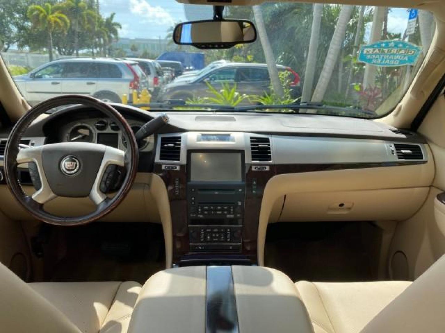 2010 White Diamond Tricoat /Cashmere/Cocoa Cadillac Escalade SUNROOF NAV Premium LOW MILES 66,933 (1GYUCCEF3AR) with an 6.2L Vortec 1000 V8 SFI E85 Engine engine, Automatic transmission, located at 4701 North Dixie Hwy, Pompano Beach, FL, 33064, (954) 422-2889, 26.240938, -80.123474 - OUR WEBPAGE FLORIDACARS1.COM HAS OVER 100 PHOTOS AND FREE CARFAX LINK 2010 Cadillac Escalade Premium 4 Door Wagon/Sport Utility 6.2L V8 F OHV 16V Flex Fuel 20 MPG Rear Wheel Drive Features A/C Seat(s) ABS Brakes Air Conditioning Alloy Wheels AM/FM Stereo Automatic Transmission Auxiliary Audio Input- Photo#90