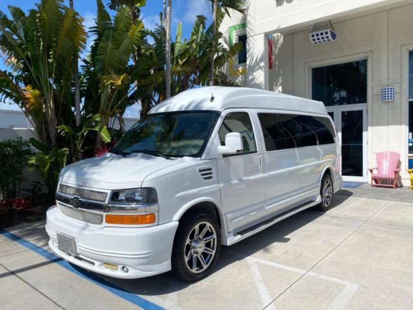 2012 Summit White /Neutral Chevrolet Express EXTENDED HIGH TOP CONVERSION 1 OWNER LOW MILES 36,054 (1GBWGLCG9C1) with an 6.0L Vortec 1000 V8 SFI Flex-Fuel Engine engine, Automatic transmission, located at 4701 North Dixie Hwy, Pompano Beach, FL, 33064, (954) 422-2889, 26.240938, -80.123474 - OUR WEBPAGE FLORIDACARS1.COM HAS OVER 100 PHOTOS AND FREE CARFAX LINK 2012 Chevrolet Express EXTENDED HIGH TOP CONVERSION VAN 1 OWNER Van 6.0L V8 F OHV 16V Flex Fuel 15 MPG Rear Wheel Drive Features ABS Brakes Air Conditioning Alloy Wheels AM/FM Stereo Automatic Transmission Auxiliary Audio Input Bl- Photo#28
