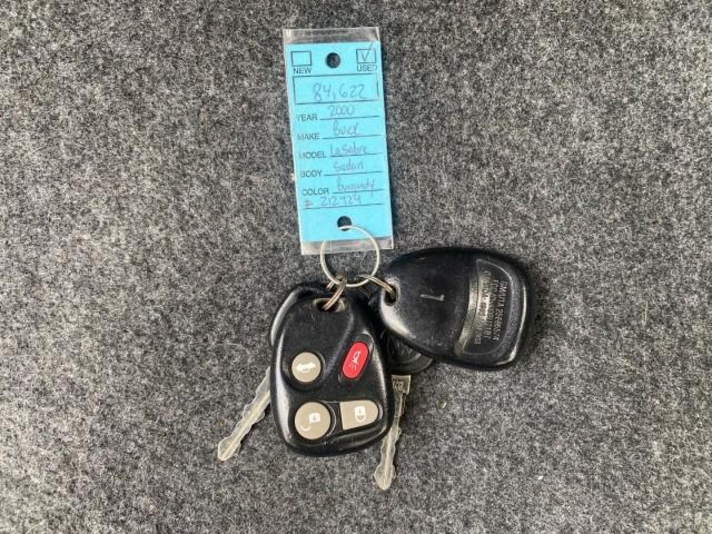 2000 Medium Red Pearl /Taupe Buick LeSabre Limited LEATHER LOW MILES (1G4HR54K1YU) with an 3.8L SFI V6 3800 Series II Engine engine, Automatic transmission, located at 4701 North Dixie Hwy, Pompano Beach, FL, 33064, (954) 422-2889, 26.240938, -80.123474 - OUR WEBPAGE FLORIDACARS1.COM HAS OVER 100 PHOTOS AND FREE CARFAX LINK 2000 Buick Lesabre Limited Sedan 4 DR 3.8L V6 F 12V Gasoline 30 MPG Front Wheel Drive Features ABS Brakes Air Conditioning Alloy Wheels AM/FM Stereo Automatic Transmission Cassette Player CD Audio Cruise Control Leather Seats Powe- Photo#23