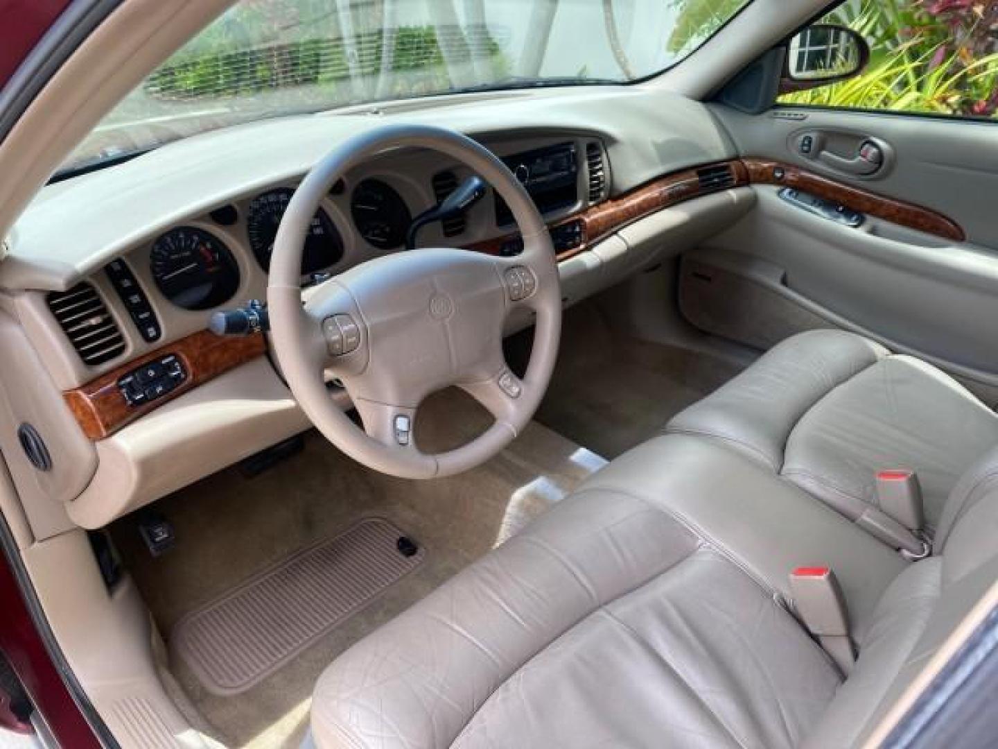 2000 Medium Red Pearl /Taupe Buick LeSabre Limited LEATHER LOW MILES (1G4HR54K1YU) with an 3.8L SFI V6 3800 Series II Engine engine, Automatic transmission, located at 4701 North Dixie Hwy, Pompano Beach, FL, 33064, (954) 422-2889, 26.240938, -80.123474 - OUR WEBPAGE FLORIDACARS1.COM HAS OVER 100 PHOTOS AND FREE CARFAX LINK 2000 Buick Lesabre Limited Sedan 4 DR 3.8L V6 F 12V Gasoline 30 MPG Front Wheel Drive Features ABS Brakes Air Conditioning Alloy Wheels AM/FM Stereo Automatic Transmission Cassette Player CD Audio Cruise Control Leather Seats Powe- Photo#47