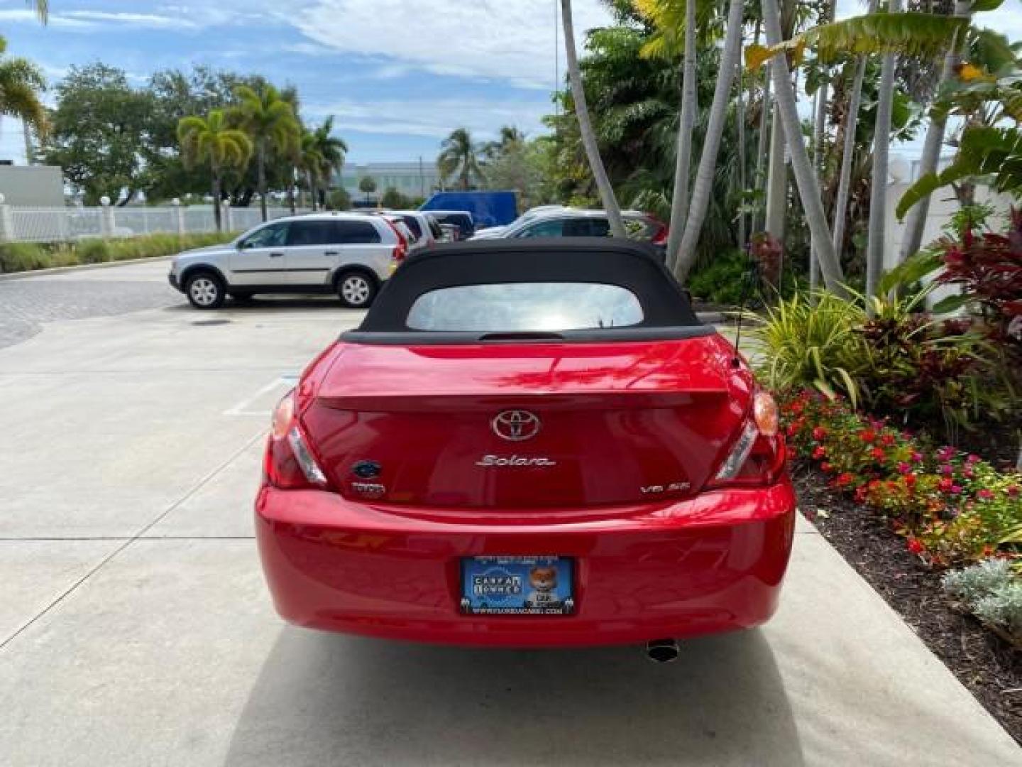 2004 Absolutely Red /Dark Stone Toyota Camry Solara CONV SE 1 OWNER 74972 Mi (4T1FA38P64U) with an 3.3L DOHC SMPI VVT-i 24-Valve V6 Engine engine, Automatic transmission, located at 4701 North Dixie Hwy, Pompano Beach, FL, 33064, (954) 422-2889, 26.240938, -80.123474 - OUR WEBPAGE FLORIDACARS1.COM HAS OVER 100 PHOTOS AND FREE CARFAX LINK 2004 Toyota Camry Solara SE V6 Convertible 3.3L V6 F DOHC 24V Gasoline 29 MPG Front Wheel Drive Features ABS Brakes Air Conditioning Alloy Wheels AM/FM Stereo Automatic Transmission Cassette Player CD Audio Cloth Seats Cruise Cont- Photo#42