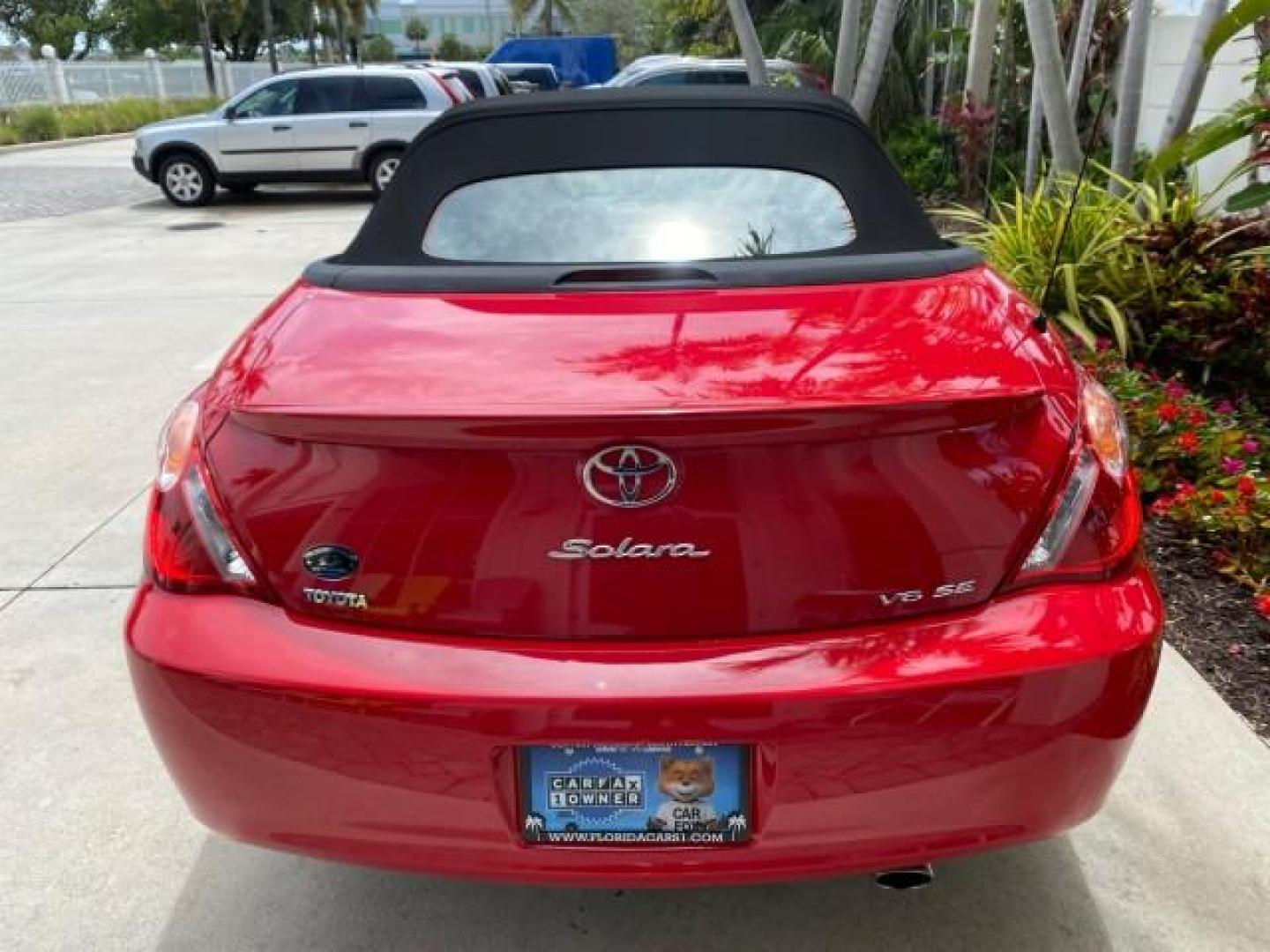 2004 Absolutely Red /Dark Stone Toyota Camry Solara CONV SE 1 OWNER 74972 Mi (4T1FA38P64U) with an 3.3L DOHC SMPI VVT-i 24-Valve V6 Engine engine, Automatic transmission, located at 4701 North Dixie Hwy, Pompano Beach, FL, 33064, (954) 422-2889, 26.240938, -80.123474 - OUR WEBPAGE FLORIDACARS1.COM HAS OVER 100 PHOTOS AND FREE CARFAX LINK 2004 Toyota Camry Solara SE V6 Convertible 3.3L V6 F DOHC 24V Gasoline 29 MPG Front Wheel Drive Features ABS Brakes Air Conditioning Alloy Wheels AM/FM Stereo Automatic Transmission Cassette Player CD Audio Cloth Seats Cruise Cont- Photo#44