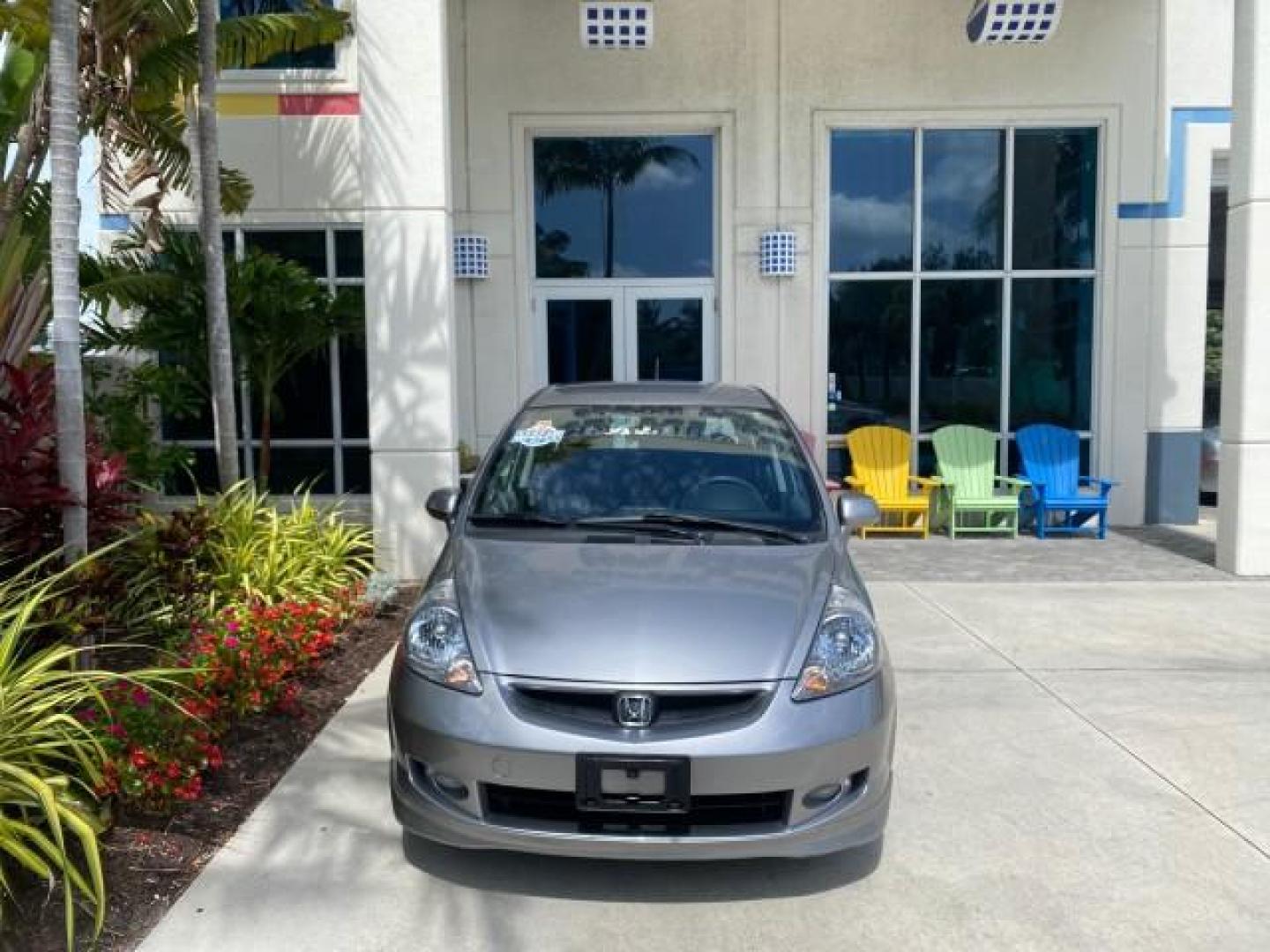 2007 Storm Silver Metallic /Black Honda Fit FIT Sport 1 OWNER LOW MILES 22,306 (JHMGD38607S) with an 1.5L SOHC PGM-FI 16-Valve VTEC I4 Engine engine, Automatic transmission, located at 4701 North Dixie Hwy, Pompano Beach, FL, 33064, (954) 422-2889, 26.240938, -80.123474 - OUR WEBPAGE FLORIDACARS1.COM HAS OVER 100 PHOTOS AND FREE CARFAX LINK 2007 Honda Fit Sport 1 OWNER Hatchback 4 DR 1.5L I4 F SOHC Gasoline 37 MPG Front Wheel Drive Features ABS Brakes Air Conditioning Alloy Wheels AM/FM Stereo Automatic Transmission Auxiliary Audio Input CD Audio Cloth Seats Cruise C- Photo#26