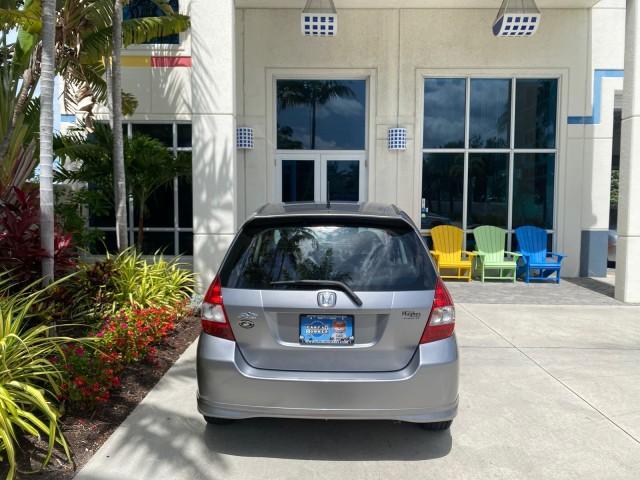 2007 Storm Silver Metallic /Black Honda Fit Sport 1 OWNER LOW MILES 22,306 (JHMGD38607S) with an 1.5L SOHC PGM-FI 16-Valve VTEC I4 Engine engine, Automatic transmission, located at 4701 North Dixie Hwy, Pompano Beach, FL, 33064, (954) 422-2889, 26.240938, -80.123474 - OUR WEBPAGE FLORIDACARS1.COM HAS OVER 100 PHOTOS AND FREE CARFAX LINK 2007 Honda Fit Sport 1 OWNER Hatchback 4 DR 1.5L I4 F SOHC Gasoline 37 MPG Front Wheel Drive Features ABS Brakes Air Conditioning Alloy Wheels AM/FM Stereo Automatic Transmission Auxiliary Audio Input CD Audio Cloth Seats Cruise C - Photo#94