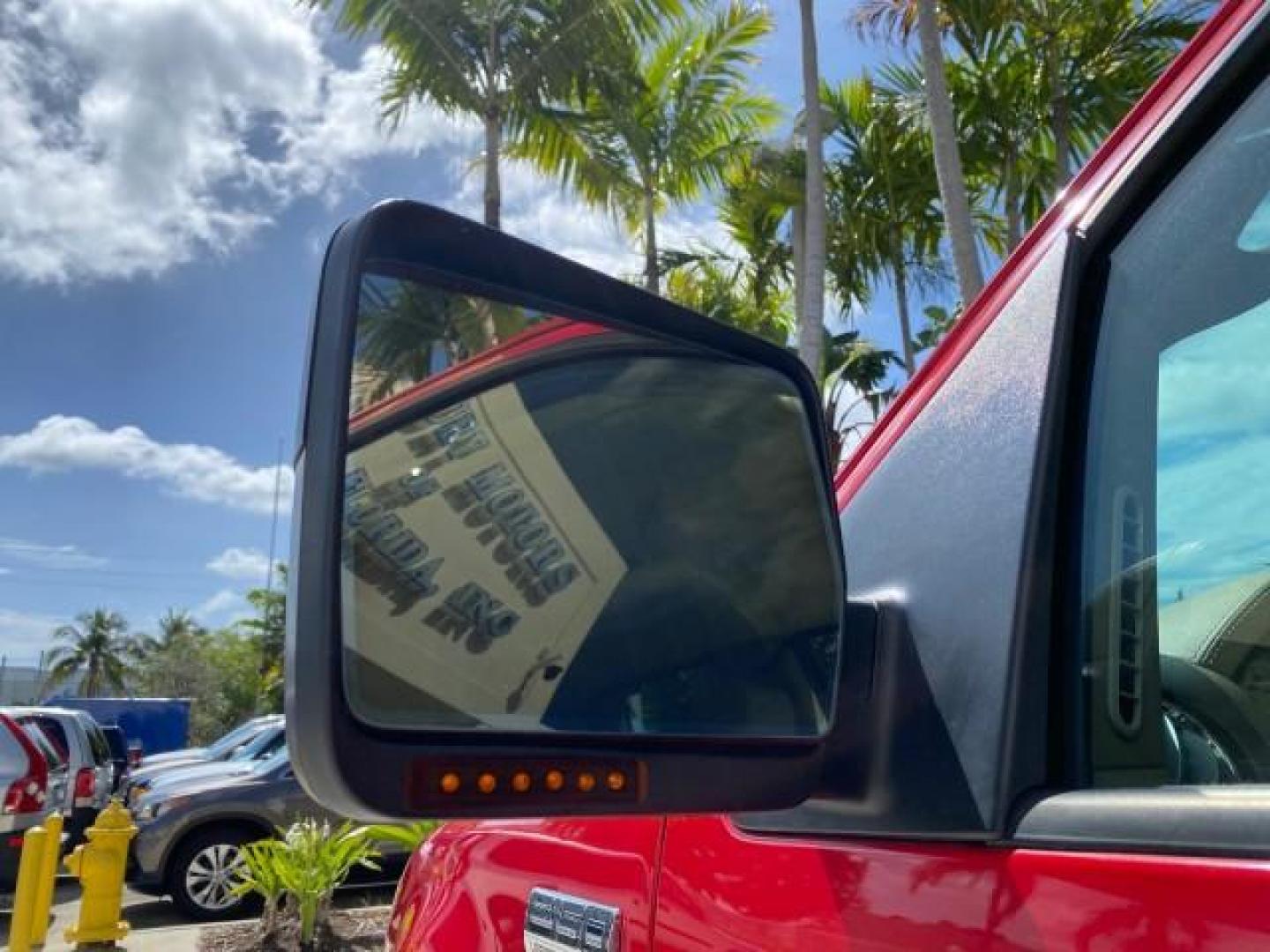 2007 Bright Red /Tan Ford F-150 Lariat 4WD LEATHER LOW MILES 80,286 (1FTPX14V97N) with an 5.4L 24-Valve EFI FFV V8 Engine engine, Automatic transmission, located at 4701 North Dixie Hwy, Pompano Beach, FL, 33064, (954) 422-2889, 26.240938, -80.123474 - OUR WEBPAGE FLORIDACARS1.COM HAS OVER 100 PHOTOS AND FREE CARFAX LINK 2007 Ford F-150 Lariat 4 Door Extended Cab Pickup 5.4L V8 F SOHC Flex Fuel 18 MPG Rear Wheel Drive w/ 4X4 Features 20 Inch Plus Wheels 4WD/AWD ABS Brakes Air Conditioning Alloy Wheels AM/FM Stereo Automatic Transmission Auxiliary- Photo#39