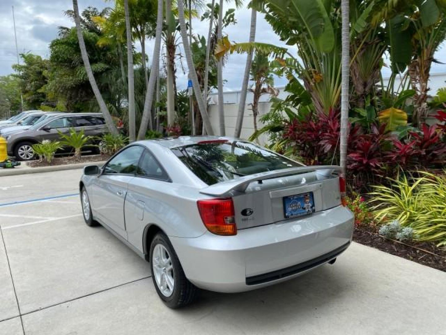 2001 Liquid Silver /Black/Silver Toyota Celica GT COUPE LOW MILES 60,070 (JTDDR32T310) with an 1.8L DOHC MPFI 16-Valve 4-Cyl Engine engine, Automatic transmission, located at 4701 North Dixie Hwy, Pompano Beach, FL, 33064, (954) 422-2889, 26.240938, -80.123474 - OUR WEBPAGE FLORIDACARS1.COM HAS OVER 100 PHOTOS AND FREE CARFAX LINK 2001 Toyota Celica GT Hatchback 2 DR 1.8L I4 F DOHC 16V Gasoline 34 MPG Front Wheel Drive Features Air Conditioning Alloy Wheels AM/FM Stereo Automatic Transmission Cassette Player CD Audio Cloth Seats Cruise Control Power Locks P- Photo#5