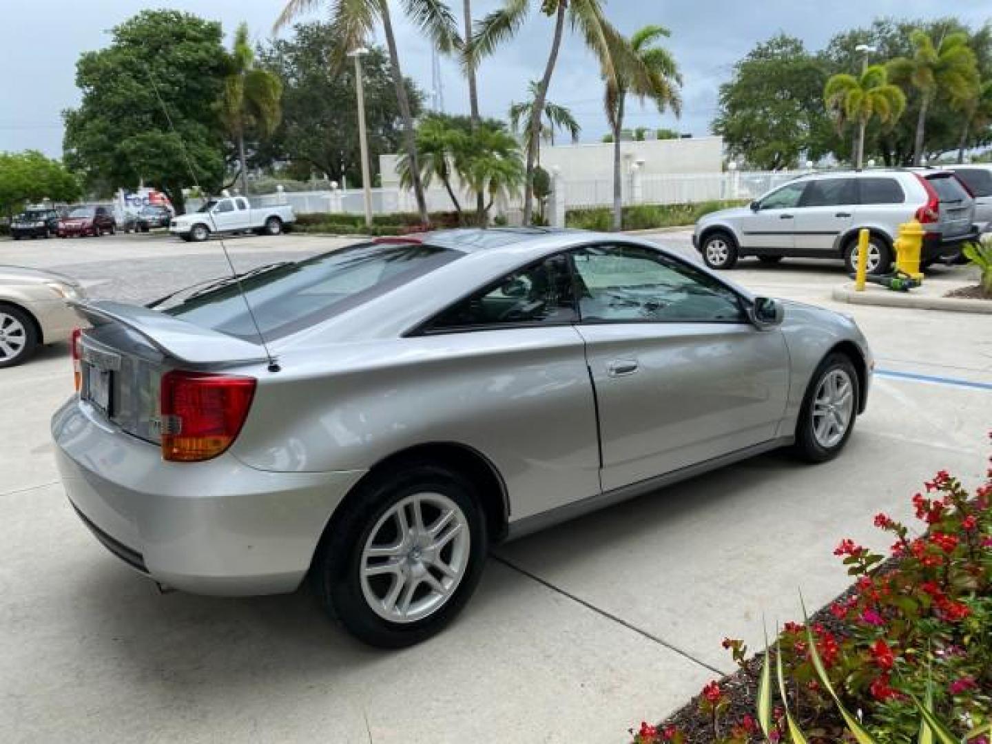 2001 Liquid Silver /Black/Silver Toyota Celica GT COUPE LOW MILES 60,070 (JTDDR32T310) with an 1.8L DOHC MPFI 16-Valve 4-Cyl Engine engine, Automatic transmission, located at 4701 North Dixie Hwy, Pompano Beach, FL, 33064, (954) 422-2889, 26.240938, -80.123474 - OUR WEBPAGE FLORIDACARS1.COM HAS OVER 100 PHOTOS AND FREE CARFAX LINK 2001 Toyota Celica GT Hatchback 2 DR 1.8L I4 F DOHC 16V Gasoline 34 MPG Front Wheel Drive Features Air Conditioning Alloy Wheels AM/FM Stereo Automatic Transmission Cassette Player CD Audio Cloth Seats Cruise Control Power Locks P- Photo#7