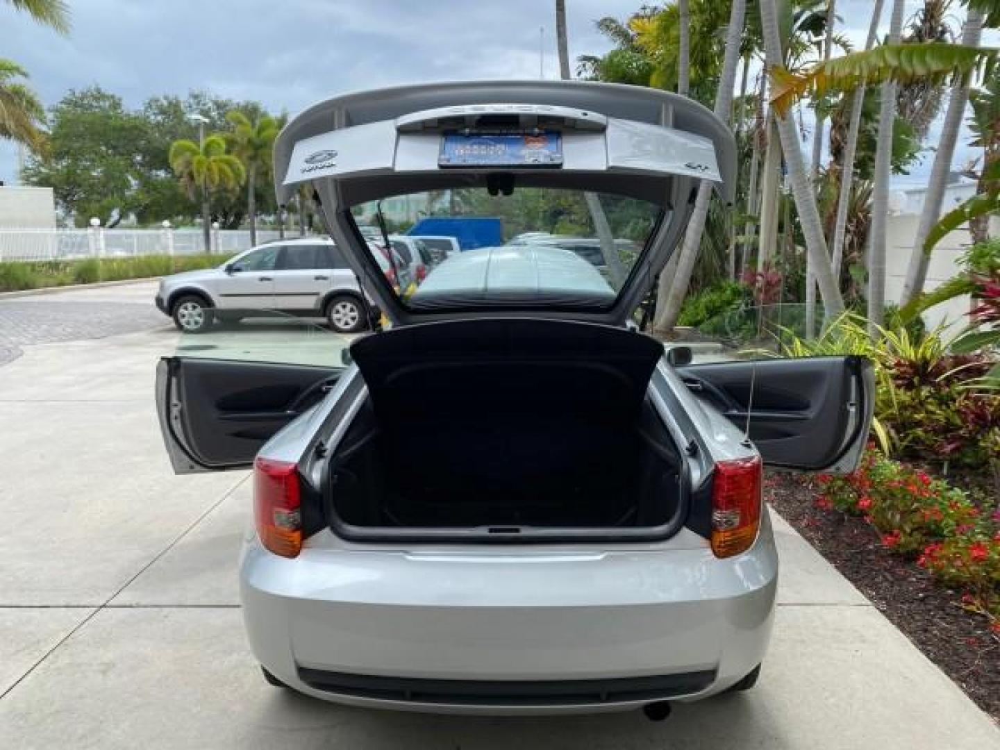2001 Liquid Silver /Black/Silver Toyota Celica GT COUPE LOW MILES 60,070 (JTDDR32T310) with an 1.8L DOHC MPFI 16-Valve 4-Cyl Engine engine, Automatic transmission, located at 4701 North Dixie Hwy, Pompano Beach, FL, 33064, (954) 422-2889, 26.240938, -80.123474 - OUR WEBPAGE FLORIDACARS1.COM HAS OVER 100 PHOTOS AND FREE CARFAX LINK 2001 Toyota Celica GT Hatchback 2 DR 1.8L I4 F DOHC 16V Gasoline 34 MPG Front Wheel Drive Features Air Conditioning Alloy Wheels AM/FM Stereo Automatic Transmission Cassette Player CD Audio Cloth Seats Cruise Control Power Locks P- Photo#15