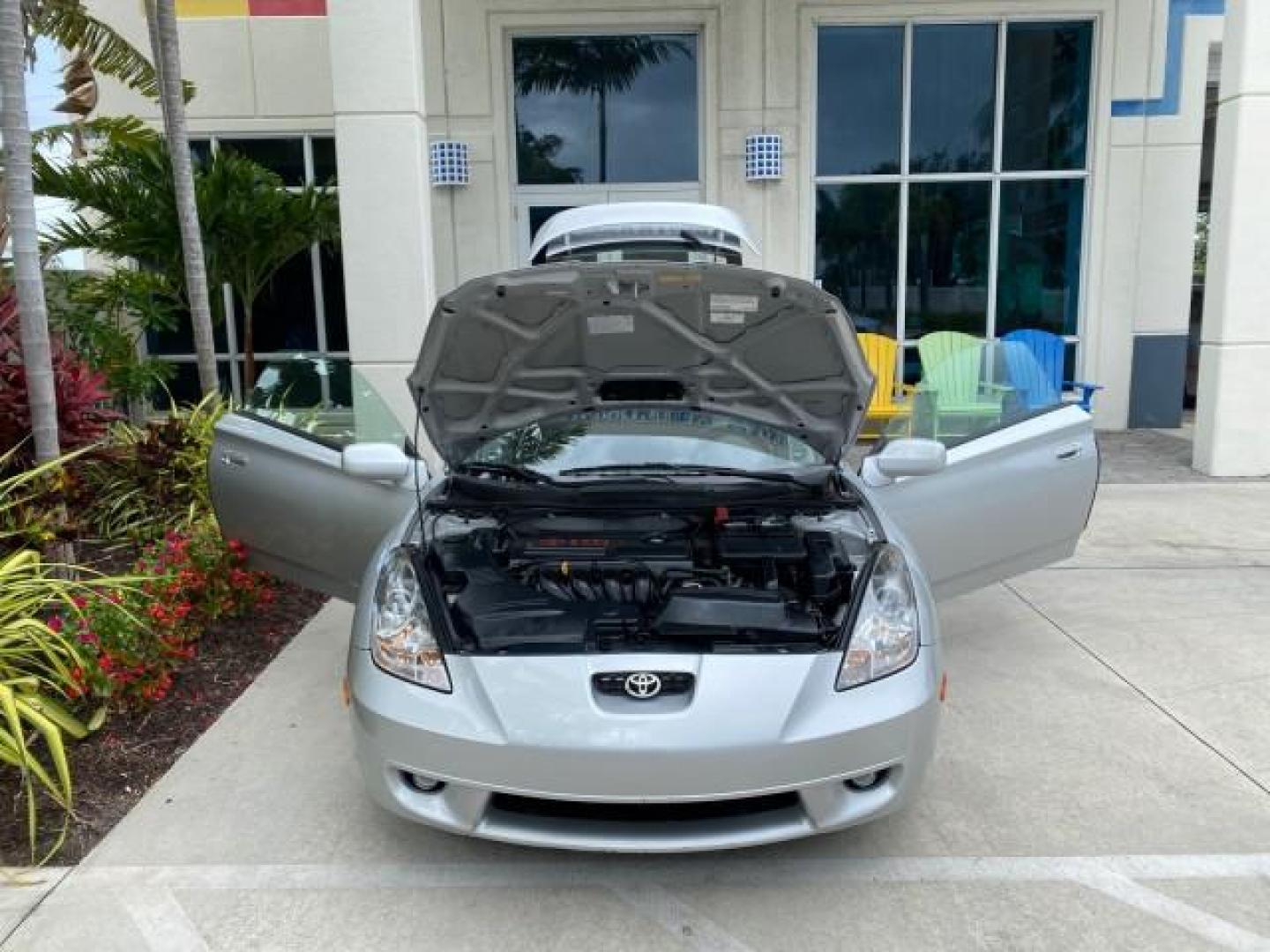 2001 Liquid Silver /Black/Silver Toyota Celica GT COUPE LOW MILES 60,070 (JTDDR32T310) with an 1.8L DOHC MPFI 16-Valve 4-Cyl Engine engine, Automatic transmission, located at 4701 North Dixie Hwy, Pompano Beach, FL, 33064, (954) 422-2889, 26.240938, -80.123474 - OUR WEBPAGE FLORIDACARS1.COM HAS OVER 100 PHOTOS AND FREE CARFAX LINK 2001 Toyota Celica GT Hatchback 2 DR 1.8L I4 F DOHC 16V Gasoline 34 MPG Front Wheel Drive Features Air Conditioning Alloy Wheels AM/FM Stereo Automatic Transmission Cassette Player CD Audio Cloth Seats Cruise Control Power Locks P- Photo#16