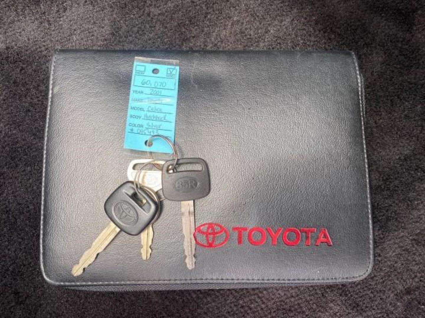 2001 Liquid Silver /Black/Silver Toyota Celica GT COUPE LOW MILES 60,070 (JTDDR32T310) with an 1.8L DOHC MPFI 16-Valve 4-Cyl Engine engine, Automatic transmission, located at 4701 North Dixie Hwy, Pompano Beach, FL, 33064, (954) 422-2889, 26.240938, -80.123474 - OUR WEBPAGE FLORIDACARS1.COM HAS OVER 100 PHOTOS AND FREE CARFAX LINK 2001 Toyota Celica GT Hatchback 2 DR 1.8L I4 F DOHC 16V Gasoline 34 MPG Front Wheel Drive Features Air Conditioning Alloy Wheels AM/FM Stereo Automatic Transmission Cassette Player CD Audio Cloth Seats Cruise Control Power Locks P- Photo#23