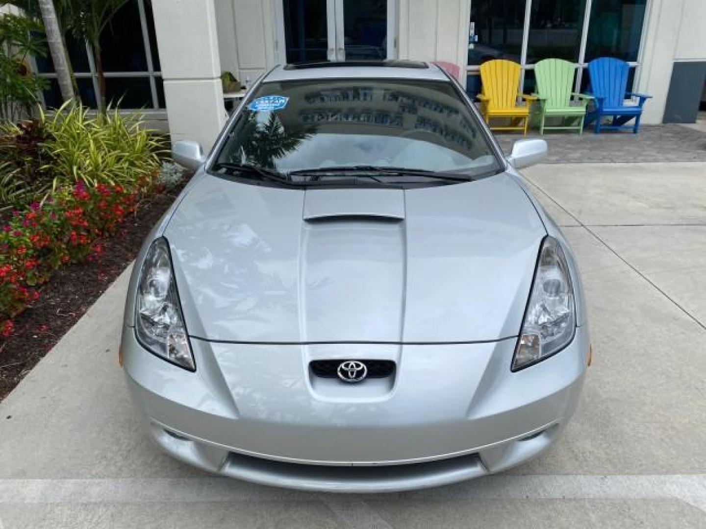 2001 Liquid Silver /Black/Silver Toyota Celica GT COUPE LOW MILES 60,070 (JTDDR32T310) with an 1.8L DOHC MPFI 16-Valve 4-Cyl Engine engine, Automatic transmission, located at 4701 North Dixie Hwy, Pompano Beach, FL, 33064, (954) 422-2889, 26.240938, -80.123474 - OUR WEBPAGE FLORIDACARS1.COM HAS OVER 100 PHOTOS AND FREE CARFAX LINK 2001 Toyota Celica GT Hatchback 2 DR 1.8L I4 F DOHC 16V Gasoline 34 MPG Front Wheel Drive Features Air Conditioning Alloy Wheels AM/FM Stereo Automatic Transmission Cassette Player CD Audio Cloth Seats Cruise Control Power Locks P- Photo#27