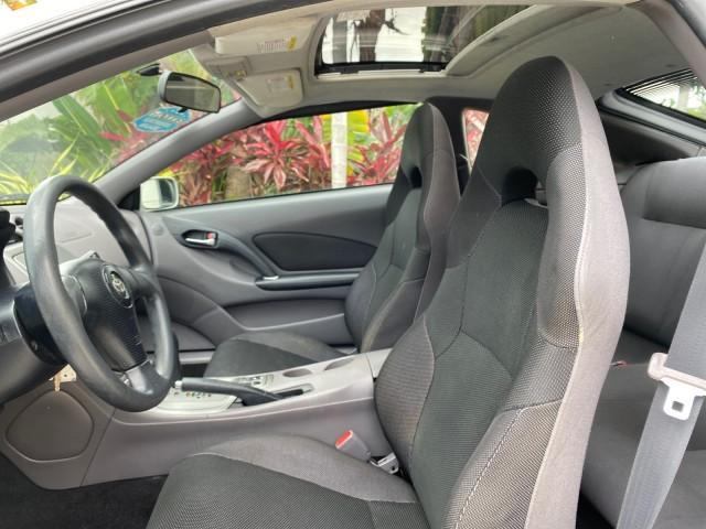 2001 Liquid Silver /Black/Silver Toyota Celica GT COUPE LOW MILES 60,070 (JTDDR32T310) with an 1.8L DOHC MPFI 16-Valve 4-Cyl Engine engine, Automatic transmission, located at 4701 North Dixie Hwy, Pompano Beach, FL, 33064, (954) 422-2889, 26.240938, -80.123474 - OUR WEBPAGE FLORIDACARS1.COM HAS OVER 100 PHOTOS AND FREE CARFAX LINK 2001 Toyota Celica GT Hatchback 2 DR 1.8L I4 F DOHC 16V Gasoline 34 MPG Front Wheel Drive Features Air Conditioning Alloy Wheels AM/FM Stereo Automatic Transmission Cassette Player CD Audio Cloth Seats Cruise Control Power Locks P - Photo#43