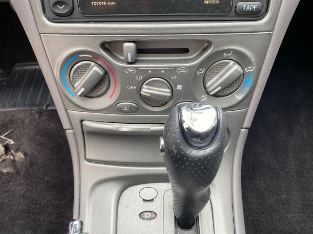 2001 Liquid Silver /Black/Silver Toyota Celica GT COUPE LOW MILES 60,070 (JTDDR32T310) with an 1.8L DOHC MPFI 16-Valve 4-Cyl Engine engine, Automatic transmission, located at 4701 North Dixie Hwy, Pompano Beach, FL, 33064, (954) 422-2889, 26.240938, -80.123474 - OUR WEBPAGE FLORIDACARS1.COM HAS OVER 100 PHOTOS AND FREE CARFAX LINK 2001 Toyota Celica GT Hatchback 2 DR 1.8L I4 F DOHC 16V Gasoline 34 MPG Front Wheel Drive Features Air Conditioning Alloy Wheels AM/FM Stereo Automatic Transmission Cassette Player CD Audio Cloth Seats Cruise Control Power Locks P - Photo#56