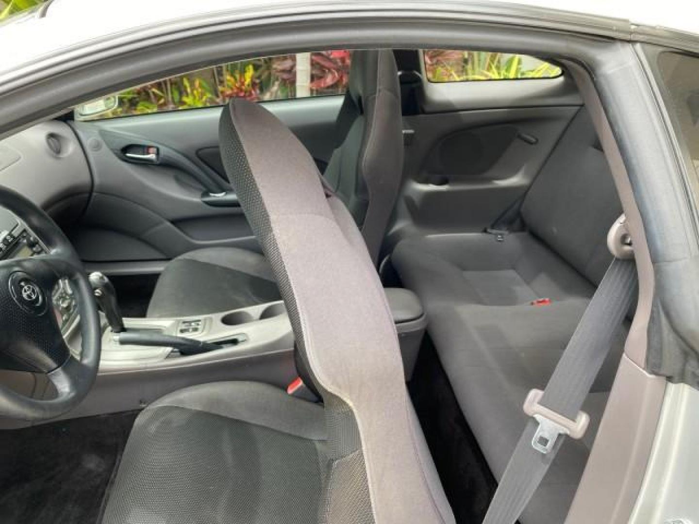 2001 Liquid Silver /Black/Silver Toyota Celica GT COUPE LOW MILES 60,070 (JTDDR32T310) with an 1.8L DOHC MPFI 16-Valve 4-Cyl Engine engine, Automatic transmission, located at 4701 North Dixie Hwy, Pompano Beach, FL, 33064, (954) 422-2889, 26.240938, -80.123474 - OUR WEBPAGE FLORIDACARS1.COM HAS OVER 100 PHOTOS AND FREE CARFAX LINK 2001 Toyota Celica GT Hatchback 2 DR 1.8L I4 F DOHC 16V Gasoline 34 MPG Front Wheel Drive Features Air Conditioning Alloy Wheels AM/FM Stereo Automatic Transmission Cassette Player CD Audio Cloth Seats Cruise Control Power Locks P- Photo#71