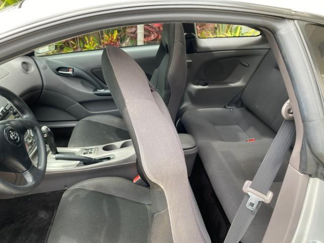 2001 Liquid Silver /Black/Silver Toyota Celica GT COUPE LOW MILES 60,070 (JTDDR32T310) with an 1.8L DOHC MPFI 16-Valve 4-Cyl Engine engine, Automatic transmission, located at 4701 North Dixie Hwy, Pompano Beach, FL, 33064, (954) 422-2889, 26.240938, -80.123474 - OUR WEBPAGE FLORIDACARS1.COM HAS OVER 100 PHOTOS AND FREE CARFAX LINK 2001 Toyota Celica GT Hatchback 2 DR 1.8L I4 F DOHC 16V Gasoline 34 MPG Front Wheel Drive Features Air Conditioning Alloy Wheels AM/FM Stereo Automatic Transmission Cassette Player CD Audio Cloth Seats Cruise Control Power Locks P - Photo#71