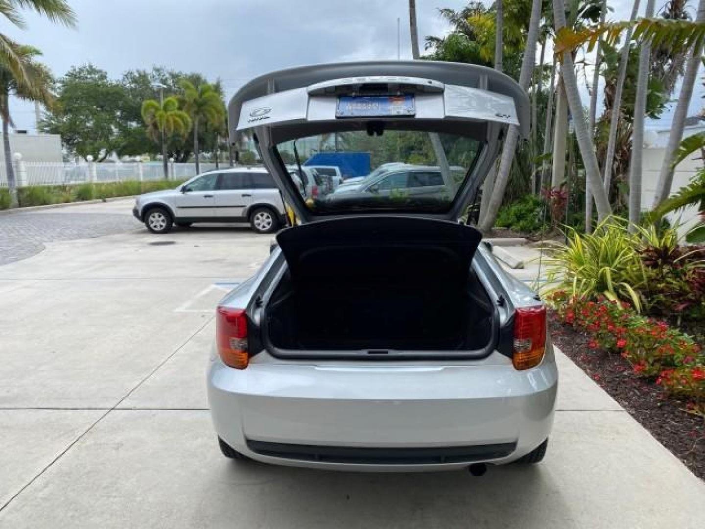 2001 Liquid Silver /Black/Silver Toyota Celica GT COUPE LOW MILES 60,070 (JTDDR32T310) with an 1.8L DOHC MPFI 16-Valve 4-Cyl Engine engine, Automatic transmission, located at 4701 North Dixie Hwy, Pompano Beach, FL, 33064, (954) 422-2889, 26.240938, -80.123474 - OUR WEBPAGE FLORIDACARS1.COM HAS OVER 100 PHOTOS AND FREE CARFAX LINK 2001 Toyota Celica GT Hatchback 2 DR 1.8L I4 F DOHC 16V Gasoline 34 MPG Front Wheel Drive Features Air Conditioning Alloy Wheels AM/FM Stereo Automatic Transmission Cassette Player CD Audio Cloth Seats Cruise Control Power Locks P- Photo#89