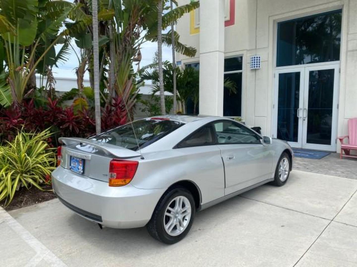2001 Liquid Silver /Black/Silver Toyota Celica GT COUPE LOW MILES 60,070 (JTDDR32T310) with an 1.8L DOHC MPFI 16-Valve 4-Cyl Engine engine, Automatic transmission, located at 4701 North Dixie Hwy, Pompano Beach, FL, 33064, (954) 422-2889, 26.240938, -80.123474 - OUR WEBPAGE FLORIDACARS1.COM HAS OVER 100 PHOTOS AND FREE CARFAX LINK 2001 Toyota Celica GT Hatchback 2 DR 1.8L I4 F DOHC 16V Gasoline 34 MPG Front Wheel Drive Features Air Conditioning Alloy Wheels AM/FM Stereo Automatic Transmission Cassette Player CD Audio Cloth Seats Cruise Control Power Locks P- Photo#94