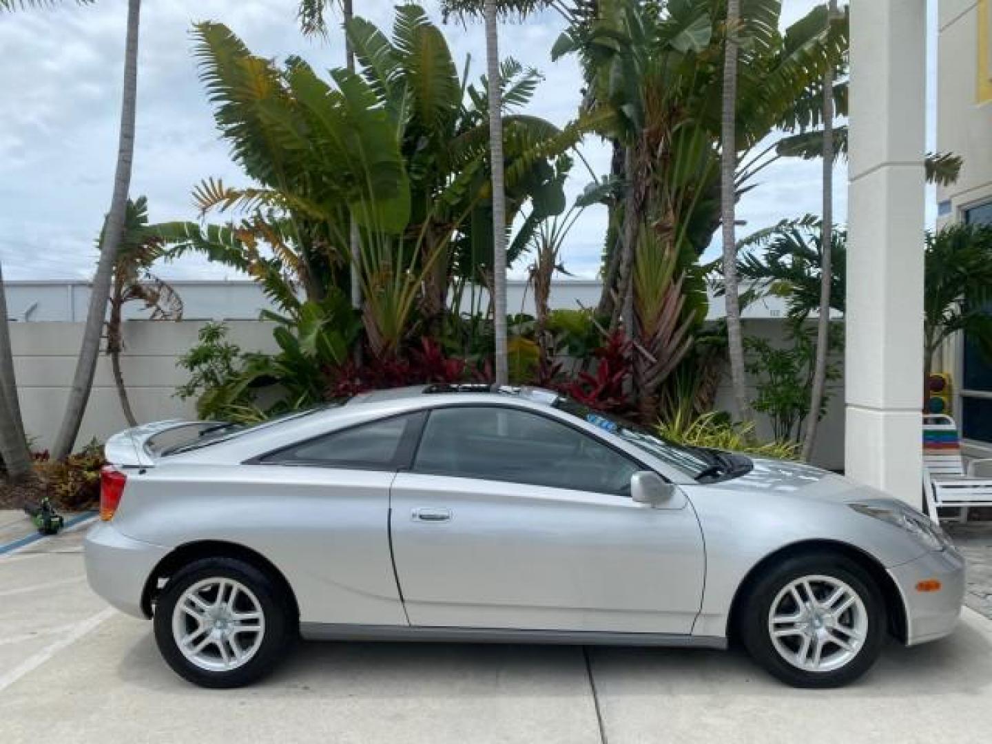 2001 Liquid Silver /Black/Silver Toyota Celica GT COUPE LOW MILES 60,070 (JTDDR32T310) with an 1.8L DOHC MPFI 16-Valve 4-Cyl Engine engine, Automatic transmission, located at 4701 North Dixie Hwy, Pompano Beach, FL, 33064, (954) 422-2889, 26.240938, -80.123474 - OUR WEBPAGE FLORIDACARS1.COM HAS OVER 100 PHOTOS AND FREE CARFAX LINK 2001 Toyota Celica GT Hatchback 2 DR 1.8L I4 F DOHC 16V Gasoline 34 MPG Front Wheel Drive Features Air Conditioning Alloy Wheels AM/FM Stereo Automatic Transmission Cassette Player CD Audio Cloth Seats Cruise Control Power Locks P- Photo#96