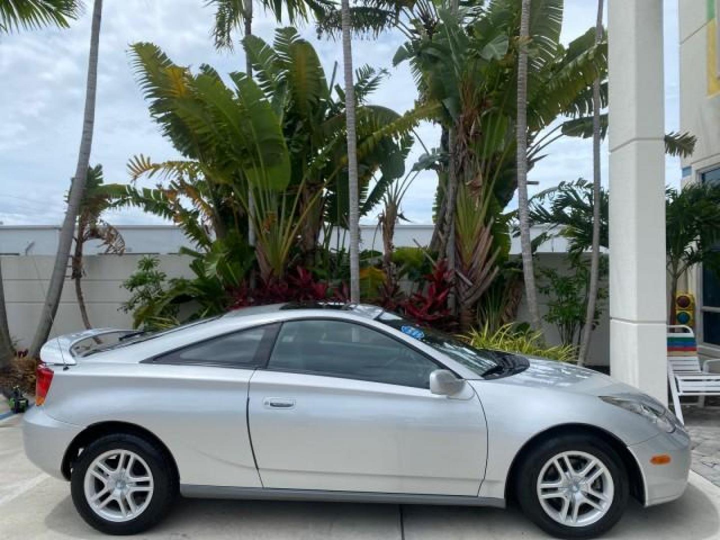 2001 Liquid Silver /Black/Silver Toyota Celica GT COUPE LOW MILES 60,070 (JTDDR32T310) with an 1.8L DOHC MPFI 16-Valve 4-Cyl Engine engine, Automatic transmission, located at 4701 North Dixie Hwy, Pompano Beach, FL, 33064, (954) 422-2889, 26.240938, -80.123474 - OUR WEBPAGE FLORIDACARS1.COM HAS OVER 100 PHOTOS AND FREE CARFAX LINK 2001 Toyota Celica GT Hatchback 2 DR 1.8L I4 F DOHC 16V Gasoline 34 MPG Front Wheel Drive Features Air Conditioning Alloy Wheels AM/FM Stereo Automatic Transmission Cassette Player CD Audio Cloth Seats Cruise Control Power Locks P- Photo#97