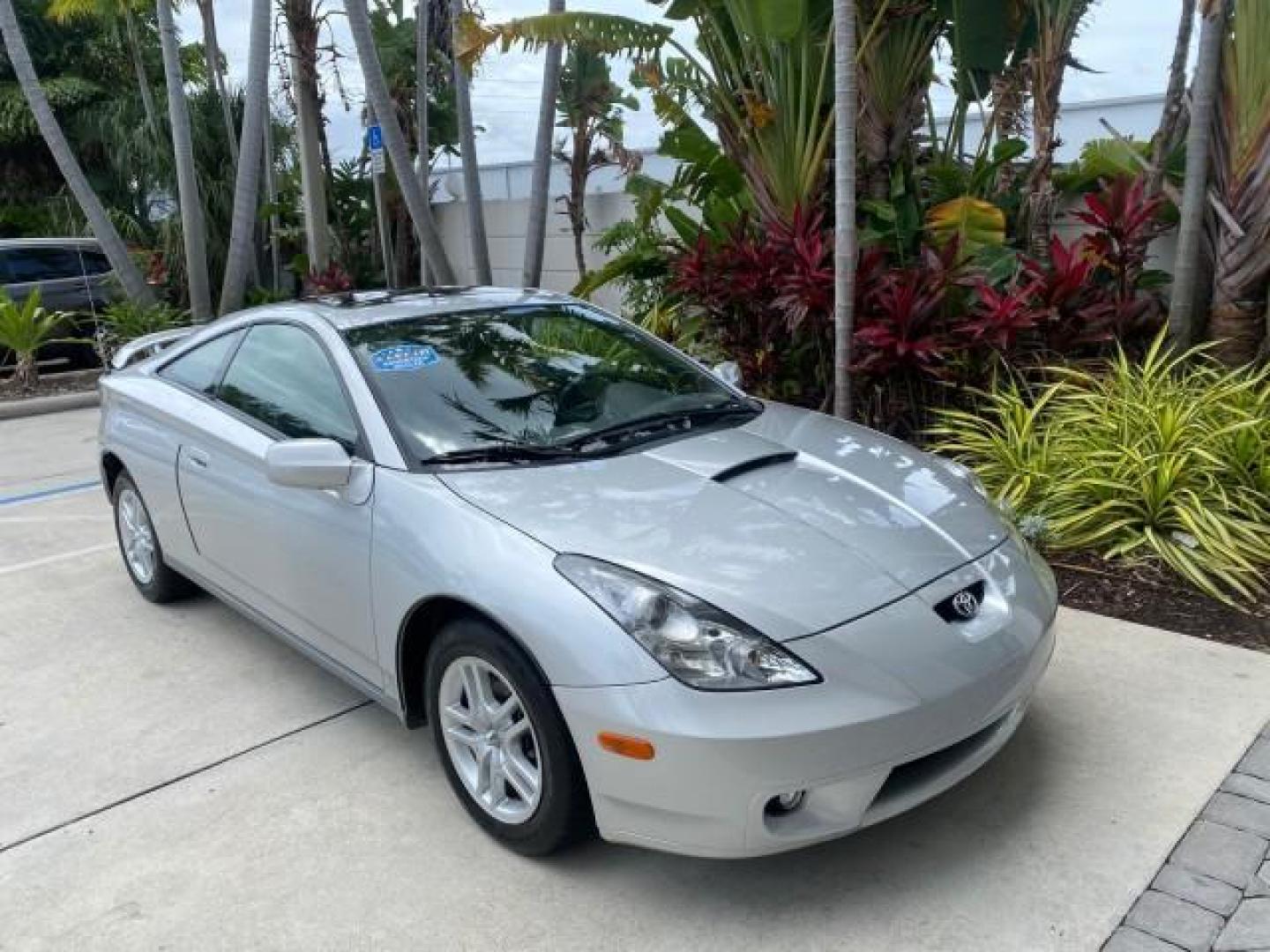 2001 Liquid Silver /Black/Silver Toyota Celica GT COUPE LOW MILES 60,070 (JTDDR32T310) with an 1.8L DOHC MPFI 16-Valve 4-Cyl Engine engine, Automatic transmission, located at 4701 North Dixie Hwy, Pompano Beach, FL, 33064, (954) 422-2889, 26.240938, -80.123474 - OUR WEBPAGE FLORIDACARS1.COM HAS OVER 100 PHOTOS AND FREE CARFAX LINK 2001 Toyota Celica GT Hatchback 2 DR 1.8L I4 F DOHC 16V Gasoline 34 MPG Front Wheel Drive Features Air Conditioning Alloy Wheels AM/FM Stereo Automatic Transmission Cassette Player CD Audio Cloth Seats Cruise Control Power Locks P- Photo#98