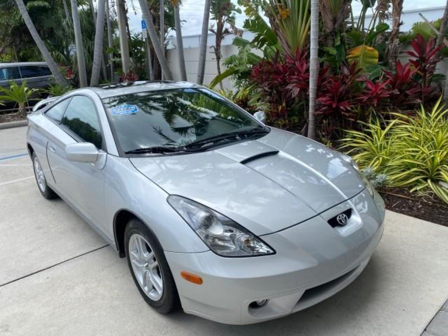 2001 Liquid Silver /Black/Silver Toyota Celica GT COUPE LOW MILES 60,070 (JTDDR32T310) with an 1.8L DOHC MPFI 16-Valve 4-Cyl Engine engine, Automatic transmission, located at 4701 North Dixie Hwy, Pompano Beach, FL, 33064, (954) 422-2889, 26.240938, -80.123474 - OUR WEBPAGE FLORIDACARS1.COM HAS OVER 100 PHOTOS AND FREE CARFAX LINK 2001 Toyota Celica GT Hatchback 2 DR 1.8L I4 F DOHC 16V Gasoline 34 MPG Front Wheel Drive Features Air Conditioning Alloy Wheels AM/FM Stereo Automatic Transmission Cassette Player CD Audio Cloth Seats Cruise Control Power Locks P- Photo#99