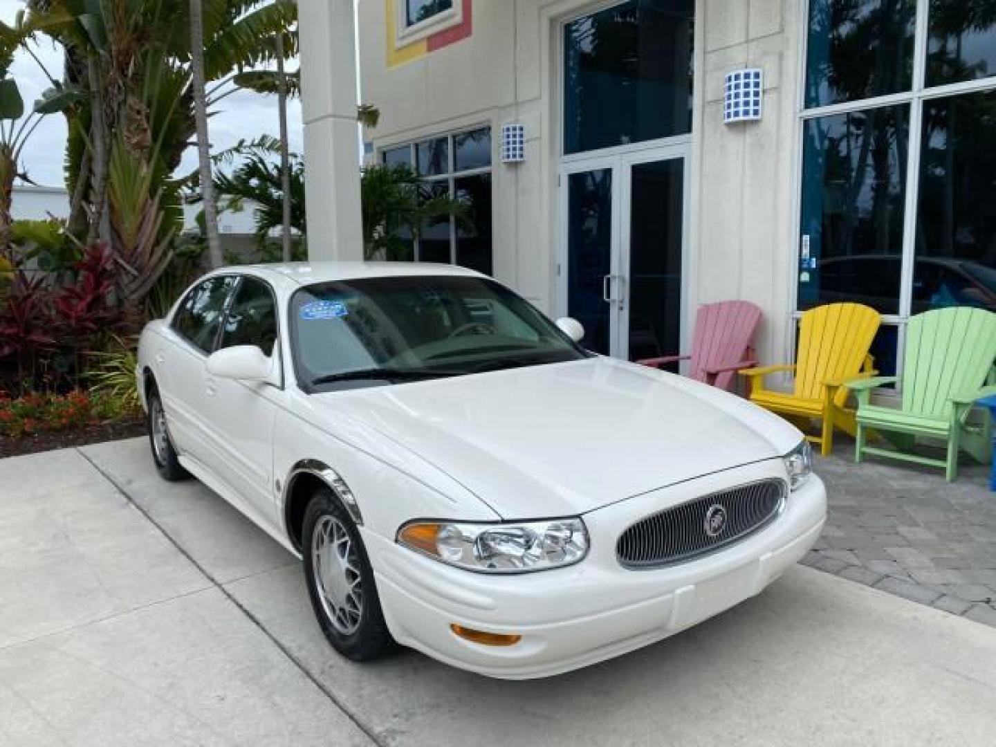 2003 White /Taupe Buick LeSabre LEATHER LOADED LOW MILES 25,425 (1G4HP52K034) with an 3.8L 3800 V6 SFI Engine engine, Automatic transmission, located at 4701 North Dixie Hwy, Pompano Beach, FL, 33064, (954) 422-2889, 26.240938, -80.123474 - OUR WEBPAGE FLORIDACARS1.COM HAS OVER 100 PHOTOS AND FREE CARFAX LINK 2003 Buick Lesabre Custom Sedan 4 DR 3.8L V6 F 12V Gasoline 29 MPG Front Wheel Drive Features ABS Brakes Air Conditioning AM/FM Stereo Automatic Transmission Cassette Player CD Audio Cruise Control Leather Seats Power Locks Power- Photo#1