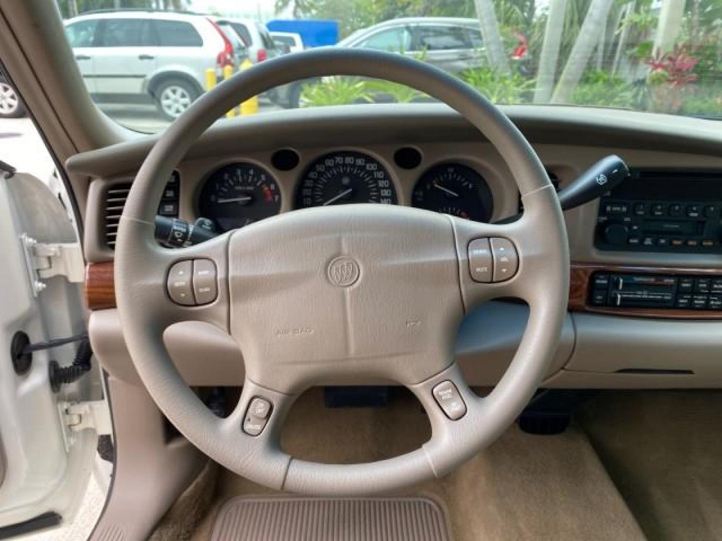 2003 White /Taupe Buick LeSabre LEATHER LOADED LOW MILES 25,425 (1G4HP52K034) with an 3.8L 3800 V6 SFI Engine engine, Automatic transmission, located at 4701 North Dixie Hwy, Pompano Beach, FL, 33064, (954) 422-2889, 26.240938, -80.123474 - OUR WEBPAGE FLORIDACARS1.COM HAS OVER 100 PHOTOS AND FREE CARFAX LINK 2003 Buick Lesabre Custom Sedan 4 DR 3.8L V6 F 12V Gasoline 29 MPG Front Wheel Drive Features ABS Brakes Air Conditioning AM/FM Stereo Automatic Transmission Cassette Player CD Audio Cruise Control Leather Seats Power Locks Power- Photo#47