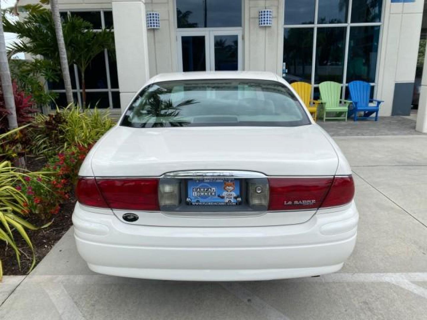 2003 White /Taupe Buick LeSabre LEATHER LOADED LOW MILES 25,425 (1G4HP52K034) with an 3.8L 3800 V6 SFI Engine engine, Automatic transmission, located at 4701 North Dixie Hwy, Pompano Beach, FL, 33064, (954) 422-2889, 26.240938, -80.123474 - OUR WEBPAGE FLORIDACARS1.COM HAS OVER 100 PHOTOS AND FREE CARFAX LINK 2003 Buick Lesabre Custom Sedan 4 DR 3.8L V6 F 12V Gasoline 29 MPG Front Wheel Drive Features ABS Brakes Air Conditioning AM/FM Stereo Automatic Transmission Cassette Player CD Audio Cruise Control Leather Seats Power Locks Power- Photo#95