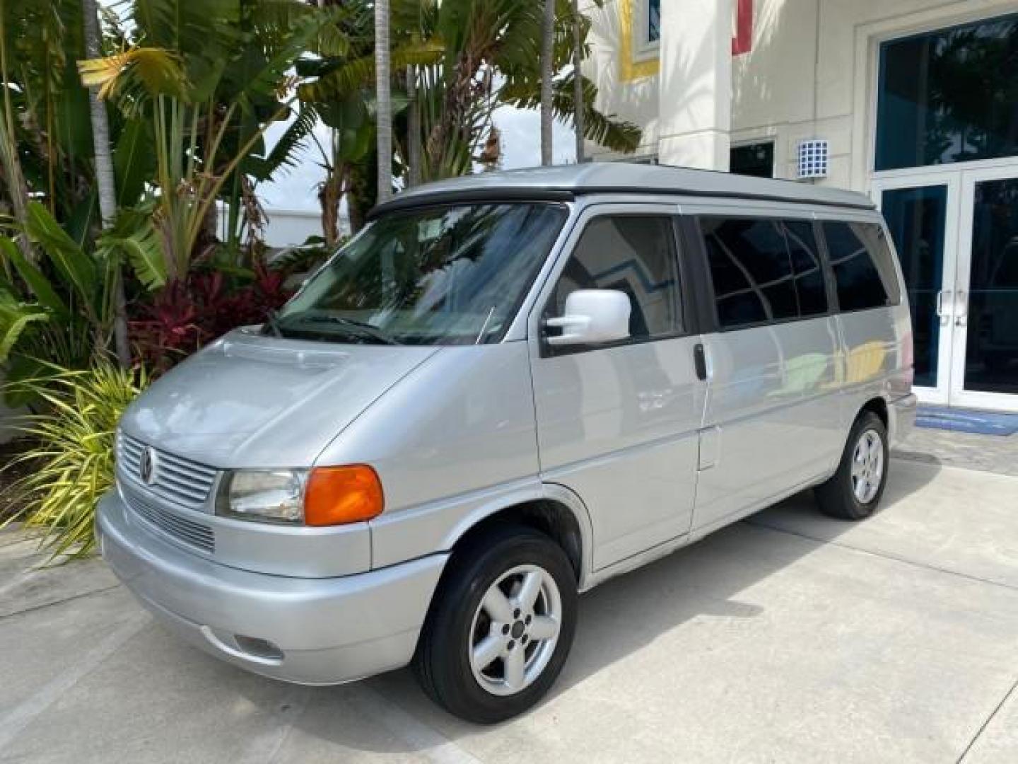 2003 Reflex Silver /Gray Volkswagen EuroVan MV POP UP CAMPER VAN (WV2NB47093H) with an 2.8L DOHC SMPI V6 Engine engine, Automatic transmission, located at 4701 North Dixie Hwy, Pompano Beach, FL, 33064, (954) 422-2889, 26.240938, -80.123474 - OUR WEBPAGE FLORIDACARS1.COM HAS OVER 100 PHOTOS AND FREE CARFAX LINK 2003 Volkswagen Eurovan MV Westfalia Pop Top Camper Van 2.8L I6 F Gasoline 20 MPG Front Wheel Drive Features ABS Brakes Air Conditioning Alloy Wheels AM/FM Stereo Automatic Transmission Cloth Seats Cruise Control Power Locks Power- Photo#29