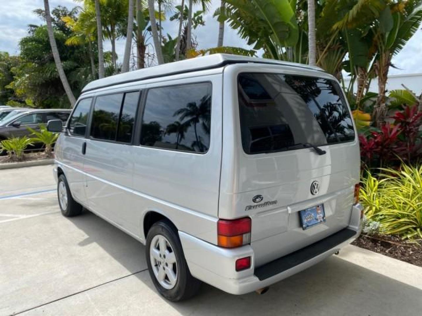 2003 Reflex Silver /Gray Volkswagen EuroVan MV POP UP CAMPER VAN (WV2NB47093H) with an 2.8L DOHC SMPI V6 Engine engine, Automatic transmission, located at 4701 North Dixie Hwy, Pompano Beach, FL, 33064, (954) 422-2889, 26.240938, -80.123474 - OUR WEBPAGE FLORIDACARS1.COM HAS OVER 100 PHOTOS AND FREE CARFAX LINK 2003 Volkswagen Eurovan MV Westfalia Pop Top Camper Van 2.8L I6 F Gasoline 20 MPG Front Wheel Drive Features ABS Brakes Air Conditioning Alloy Wheels AM/FM Stereo Automatic Transmission Cloth Seats Cruise Control Power Locks Power- Photo#33