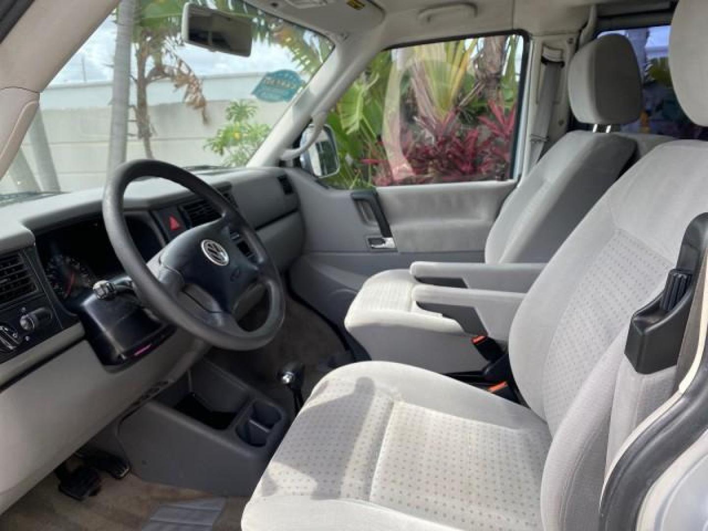 2003 Reflex Silver /Gray Volkswagen EuroVan MV POP UP CAMPER VAN (WV2NB47093H) with an 2.8L DOHC SMPI V6 Engine engine, Automatic transmission, located at 4701 North Dixie Hwy, Pompano Beach, FL, 33064, (954) 422-2889, 26.240938, -80.123474 - OUR WEBPAGE FLORIDACARS1.COM HAS OVER 100 PHOTOS AND FREE CARFAX LINK 2003 Volkswagen Eurovan MV Westfalia Pop Top Camper Van 2.8L I6 F Gasoline 20 MPG Front Wheel Drive Features ABS Brakes Air Conditioning Alloy Wheels AM/FM Stereo Automatic Transmission Cloth Seats Cruise Control Power Locks Power- Photo#44