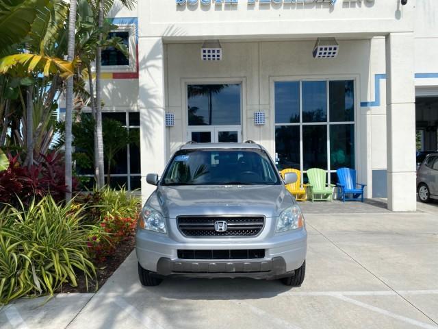2004 Starlight Silver Metallic /Gray Honda Pilot EX-L 4WD LOW MILES 64,262 (2HKYF18574H) with an 3.5L SOHC PGM-FI 24-Valve VTEC V6 Engine engine, Automatic transmission, located at 4701 North Dixie Hwy, Pompano Beach, FL, 33064, (954) 422-2889, 26.240938, -80.123474 - OUR WEBPAGE FLORIDACARS1.COM HAS OVER 100 PHOTOS AND FREE CARFAX LINK 2004 Honda Pilot EX-L 4WD/AWD 4 Door Wagon/Sport Utility 3.5L V6 F SOHC Gasoline 22 MPG All Wheel Drive Features 4WD/AWD ABS Brakes Air Conditioning Alloy Wheels AM/FM Stereo Automatic Transmission Cassette Player CD Audio Cruise- Photo#25