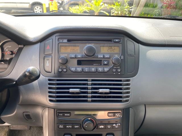 2004 Starlight Silver Metallic /Gray Honda Pilot EX-L 4WD LOW MILES 64,262 (2HKYF18574H) with an 3.5L SOHC PGM-FI 24-Valve VTEC V6 Engine engine, Automatic transmission, located at 4701 North Dixie Hwy, Pompano Beach, FL, 33064, (954) 422-2889, 26.240938, -80.123474 - OUR WEBPAGE FLORIDACARS1.COM HAS OVER 100 PHOTOS AND FREE CARFAX LINK 2004 Honda Pilot EX-L 4WD/AWD 4 Door Wagon/Sport Utility 3.5L V6 F SOHC Gasoline 22 MPG All Wheel Drive Features 4WD/AWD ABS Brakes Air Conditioning Alloy Wheels AM/FM Stereo Automatic Transmission Cassette Player CD Audio Cruise- Photo#54