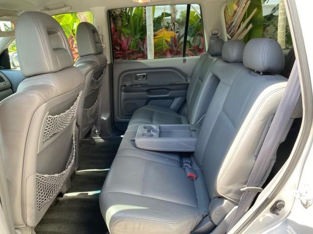 2004 Starlight Silver Metallic /Gray Honda Pilot EX-L 4WD LOW MILES 64,262 (2HKYF18574H) with an 3.5L SOHC PGM-FI 24-Valve VTEC V6 Engine engine, Automatic transmission, located at 4701 North Dixie Hwy, Pompano Beach, FL, 33064, (954) 422-2889, 26.240938, -80.123474 - OUR WEBPAGE FLORIDACARS1.COM HAS OVER 100 PHOTOS AND FREE CARFAX LINK 2004 Honda Pilot EX-L 4WD/AWD 4 Door Wagon/Sport Utility 3.5L V6 F SOHC Gasoline 22 MPG All Wheel Drive Features 4WD/AWD ABS Brakes Air Conditioning Alloy Wheels AM/FM Stereo Automatic Transmission Cassette Player CD Audio Cruise- Photo#71
