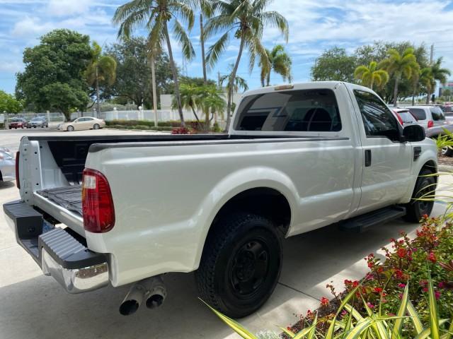 2008 Oxford White /Camel Ford Super Duty F-350 POWER STROKE TURBO DIESEL XL (1FTSF30R88E) with an 6.4L OHV V8 Turbo-Diesel Power Stroke Engine engine, Automatic transmission, located at 4701 North Dixie Hwy, Pompano Beach, FL, 33064, (954) 422-2889, 26.240938, -80.123474 - OUR WEBPAGE FLORIDACARS1.COM HAS OVER 100 PHOTOS AND FREE CARFAX LINK 2008 Ford F-350 Super Duty XL Turbo Diesel Pickup 6.4L V8 F Diesel Rear Wheel Drive Features ABS Brakes AM/FM Stereo Automatic Transmission Bed Liner Long Bed A/C Running Boards Turbo Diesel Engine Vinyl Seats 2008 Ford Super Duty- Photo#7