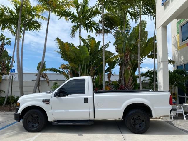 2008 Oxford White /Camel Ford Super Duty F-350 POWER STROKE TURBO DIESEL XL (1FTSF30R88E) with an 6.4L OHV V8 Turbo-Diesel Power Stroke Engine engine, Automatic transmission, located at 4701 North Dixie Hwy, Pompano Beach, FL, 33064, (954) 422-2889, 26.240938, -80.123474 - OUR WEBPAGE FLORIDACARS1.COM HAS OVER 100 PHOTOS AND FREE CARFAX LINK 2008 Ford F-350 Super Duty XL Turbo Diesel Pickup 6.4L V8 F Diesel Rear Wheel Drive Features ABS Brakes AM/FM Stereo Automatic Transmission Bed Liner Long Bed A/C Running Boards Turbo Diesel Engine Vinyl Seats 2008 Ford Super Duty- Photo#30