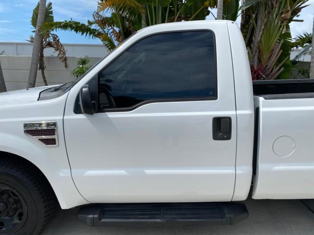 2008 Oxford White /Camel Ford Super Duty F-350 POWER STROKE TURBO DIESEL XL (1FTSF30R88E) with an 6.4L OHV V8 Turbo-Diesel Power Stroke Engine engine, Automatic transmission, located at 4701 North Dixie Hwy, Pompano Beach, FL, 33064, (954) 422-2889, 26.240938, -80.123474 - OUR WEBPAGE FLORIDACARS1.COM HAS OVER 100 PHOTOS AND FREE CARFAX LINK 2008 Ford F-350 Super Duty XL Turbo Diesel Pickup 6.4L V8 F Diesel Rear Wheel Drive Features ABS Brakes AM/FM Stereo Automatic Transmission Bed Liner Long Bed A/C Running Boards Turbo Diesel Engine Vinyl Seats 2008 Ford Super Duty- Photo#37