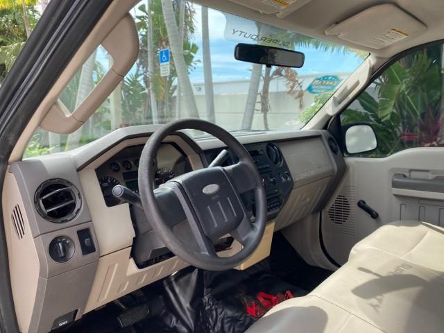 2008 Oxford White /Camel Ford Super Duty F-350 POWER STROKE TURBO DIESEL XL (1FTSF30R88E) with an 6.4L OHV V8 Turbo-Diesel Power Stroke Engine engine, Automatic transmission, located at 4701 North Dixie Hwy, Pompano Beach, FL, 33064, (954) 422-2889, 26.240938, -80.123474 - OUR WEBPAGE FLORIDACARS1.COM HAS OVER 100 PHOTOS AND FREE CARFAX LINK 2008 Ford F-350 Super Duty XL Turbo Diesel Pickup 6.4L V8 F Diesel Rear Wheel Drive Features ABS Brakes AM/FM Stereo Automatic Transmission Bed Liner Long Bed A/C Running Boards Turbo Diesel Engine Vinyl Seats 2008 Ford Super Duty- Photo#50