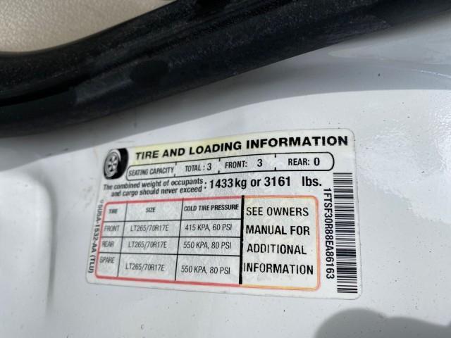 2008 Oxford White /Camel Ford Super Duty F-350 POWER STROKE TURBO DIESEL XL (1FTSF30R88E) with an 6.4L OHV V8 Turbo-Diesel Power Stroke Engine engine, Automatic transmission, located at 4701 North Dixie Hwy, Pompano Beach, FL, 33064, (954) 422-2889, 26.240938, -80.123474 - OUR WEBPAGE FLORIDACARS1.COM HAS OVER 100 PHOTOS AND FREE CARFAX LINK 2008 Ford F-350 Super Duty XL Turbo Diesel Pickup 6.4L V8 F Diesel Rear Wheel Drive Features ABS Brakes AM/FM Stereo Automatic Transmission Bed Liner Long Bed A/C Running Boards Turbo Diesel Engine Vinyl Seats 2008 Ford Super Duty- Photo#69