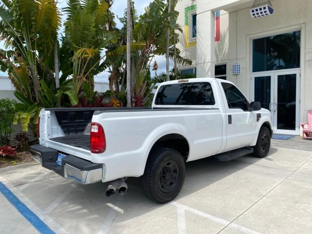2008 Oxford White /Camel Ford Super Duty F-350 POWER STROKE TURBO DIESEL XL (1FTSF30R88E) with an 6.4L OHV V8 Turbo-Diesel Power Stroke Engine engine, Automatic transmission, located at 4701 North Dixie Hwy, Pompano Beach, FL, 33064, (954) 422-2889, 26.240938, -80.123474 - OUR WEBPAGE FLORIDACARS1.COM HAS OVER 100 PHOTOS AND FREE CARFAX LINK 2008 Ford F-350 Super Duty XL Turbo Diesel Pickup 6.4L V8 F Diesel Rear Wheel Drive Features ABS Brakes AM/FM Stereo Automatic Transmission Bed Liner Long Bed A/C Running Boards Turbo Diesel Engine Vinyl Seats 2008 Ford Super Duty- Photo#99