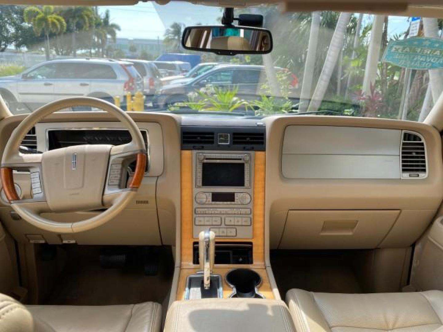 2010 White Platinum Tri-Coat Metallic /Camel Lincoln Navigator 4WD SUNROOF LOW MILES 31,209 (5LMJJ2J50AE) with an 5.4L SOHC 24-Valve V8 FFV Engine engine, Automatic transmission, located at 4701 North Dixie Hwy, Pompano Beach, FL, 33064, (954) 422-2889, 26.240938, -80.123474 - OUR WEBPAGE FLORIDACARS1.COM HAS OVER 100 PHOTOS AND FREE CARFAX LINK 2010 Lincoln Navigator 4 Door Wagon/Sport Utility 5.4L V8 F SOHC 24V Flex Fuel 18 MPG Rear Wheel Drive w/ 4X4 Features 20 Inch Plus Wheels 4WD/AWD A/C Seat(s) ABS Brakes Air Conditioning Alloy Wheels AM/FM Stereo Automatic Transmi- Photo#87