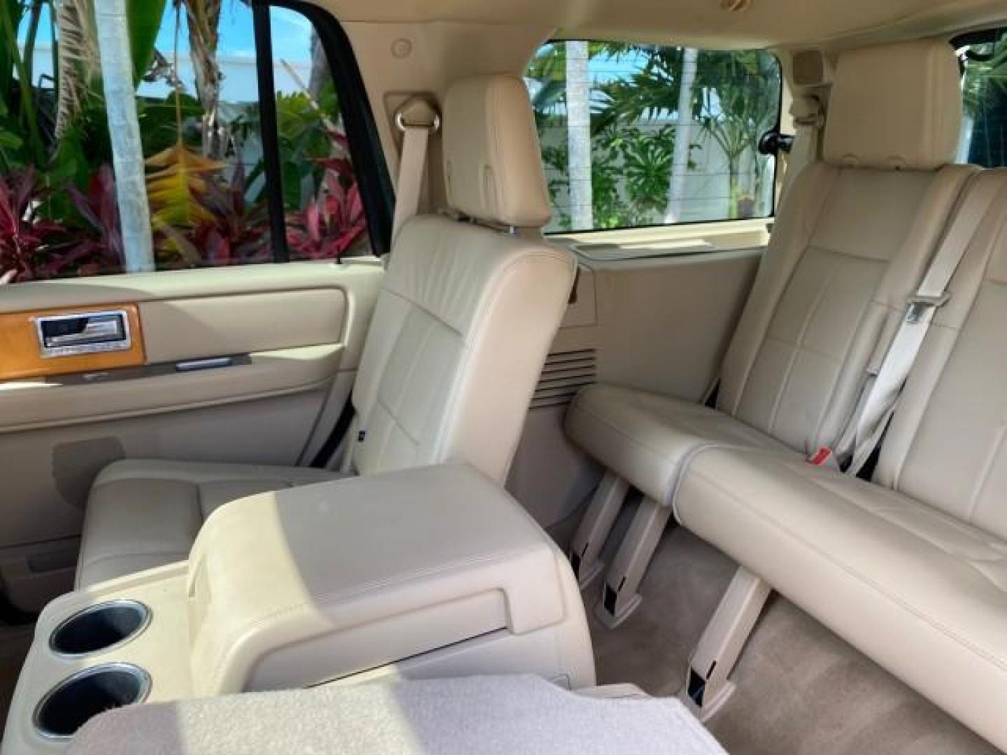 2010 White Platinum Tri-Coat Metallic /Camel Lincoln Navigator 4WD SUNROOF LOW MILES 31,209 (5LMJJ2J50AE) with an 5.4L SOHC 24-Valve V8 FFV Engine engine, Automatic transmission, located at 4701 North Dixie Hwy, Pompano Beach, FL, 33064, (954) 422-2889, 26.240938, -80.123474 - OUR WEBPAGE FLORIDACARS1.COM HAS OVER 100 PHOTOS AND FREE CARFAX LINK 2010 Lincoln Navigator 4 Door Wagon/Sport Utility 5.4L V8 F SOHC 24V Flex Fuel 18 MPG Rear Wheel Drive w/ 4X4 Features 20 Inch Plus Wheels 4WD/AWD A/C Seat(s) ABS Brakes Air Conditioning Alloy Wheels AM/FM Stereo Automatic Transmi- Photo#93