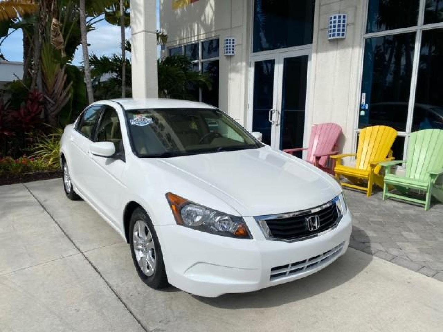 2008 Taffeta White /Ivory Honda Accord Sdn LX-P LOW MILES 49,816 1 OWNER (JHMCP26428C) with an 2.4L DOHC MPFI 16-Valve i-VTEC I4 Engine engine, Automatic transmission, located at 4701 North Dixie Hwy, Pompano Beach, FL, 33064, (954) 422-2889, 26.240938, -80.123474 - OUR WEBPAGE FLORIDACARS1.COM HAS OVER 100 PHOTOS AND FREE CARFAX LINK 2008 Honda Accord LX-P Sedan 4 DR 2.4L I4 F DOHC 16V Gasoline 31 MPG Front Wheel Drive Features ABS Brakes Air Conditioning Alloy Wheels AM/FM Stereo Automatic Transmission Auxiliary Audio Input CD Audio Cloth Seats Cruise Control- Photo#1