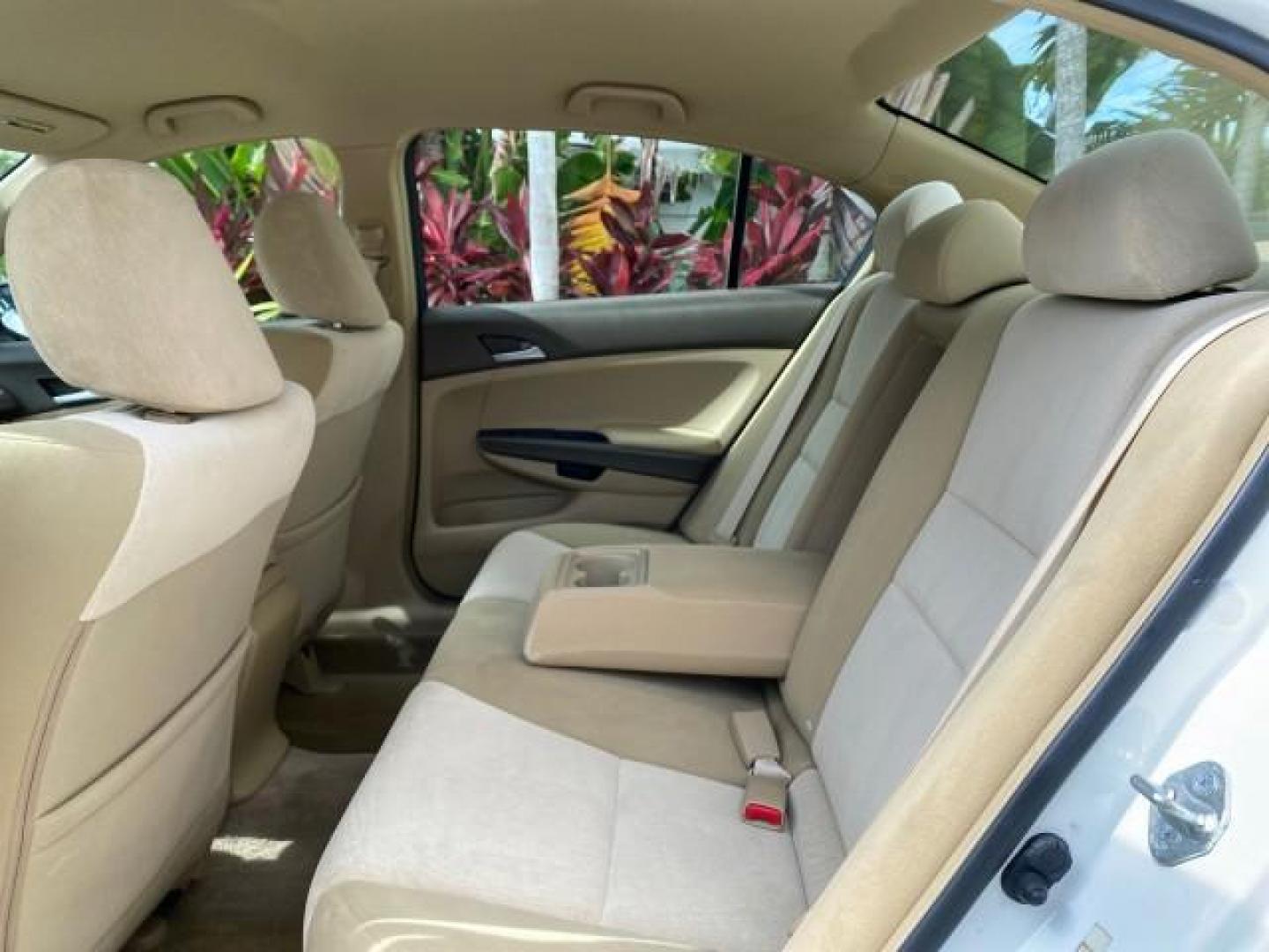 2008 Taffeta White /Ivory Honda Accord Sdn LX-P LOW MILES 49,816 1 OWNER (JHMCP26428C) with an 2.4L DOHC MPFI 16-Valve i-VTEC I4 Engine engine, Automatic transmission, located at 4701 North Dixie Hwy, Pompano Beach, FL, 33064, (954) 422-2889, 26.240938, -80.123474 - OUR WEBPAGE FLORIDACARS1.COM HAS OVER 100 PHOTOS AND FREE CARFAX LINK 2008 Honda Accord LX-P Sedan 4 DR 2.4L I4 F DOHC 16V Gasoline 31 MPG Front Wheel Drive Features ABS Brakes Air Conditioning Alloy Wheels AM/FM Stereo Automatic Transmission Auxiliary Audio Input CD Audio Cloth Seats Cruise Control- Photo#75
